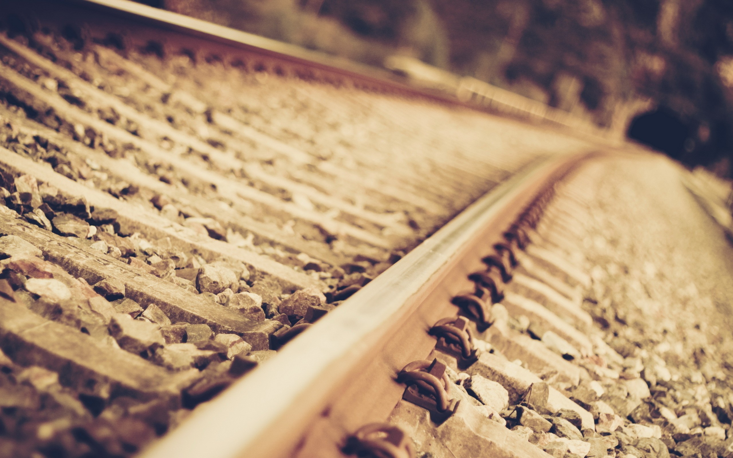 Railway Metal Railroad Track 2560x1600