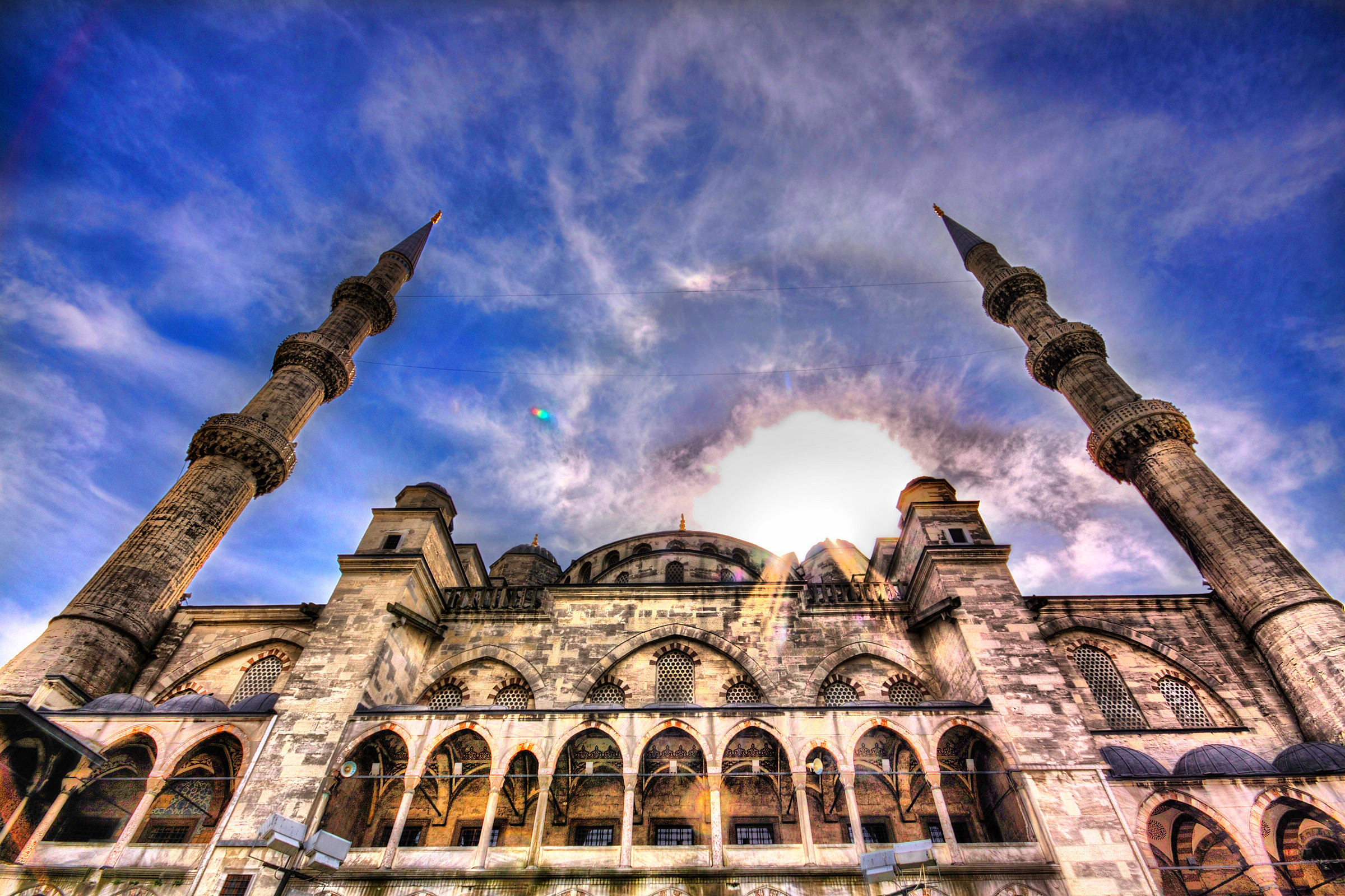 Religious Sultan Ahmed Mosque 2400x1600