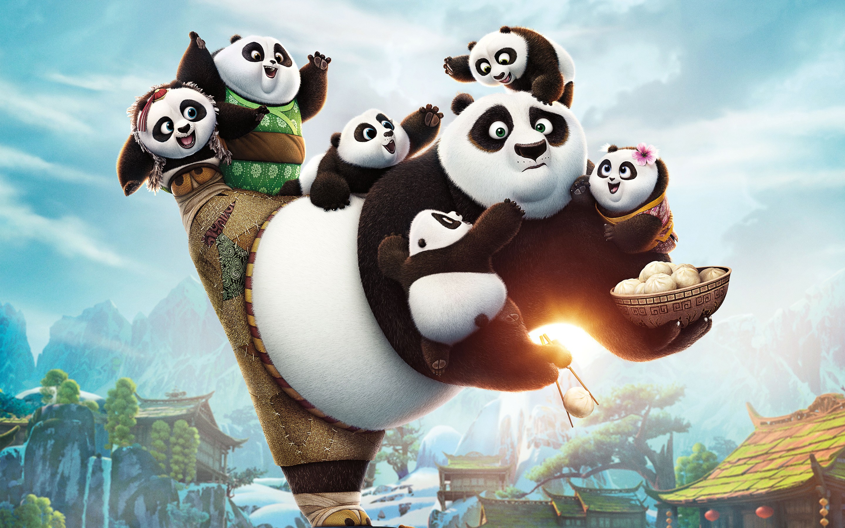 Movies Artwork Kung Fu Panda Animated Movies 2880x1800