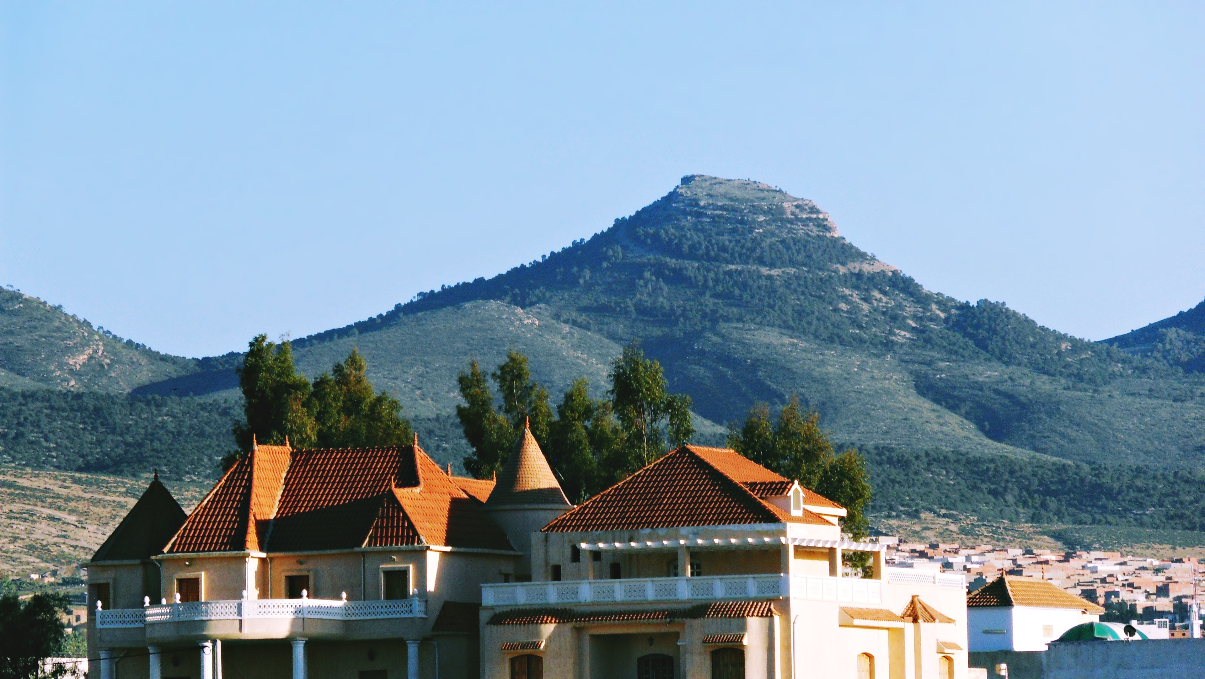 Town Villa Mountain Algeria Tebessa Mountains 3840x2164