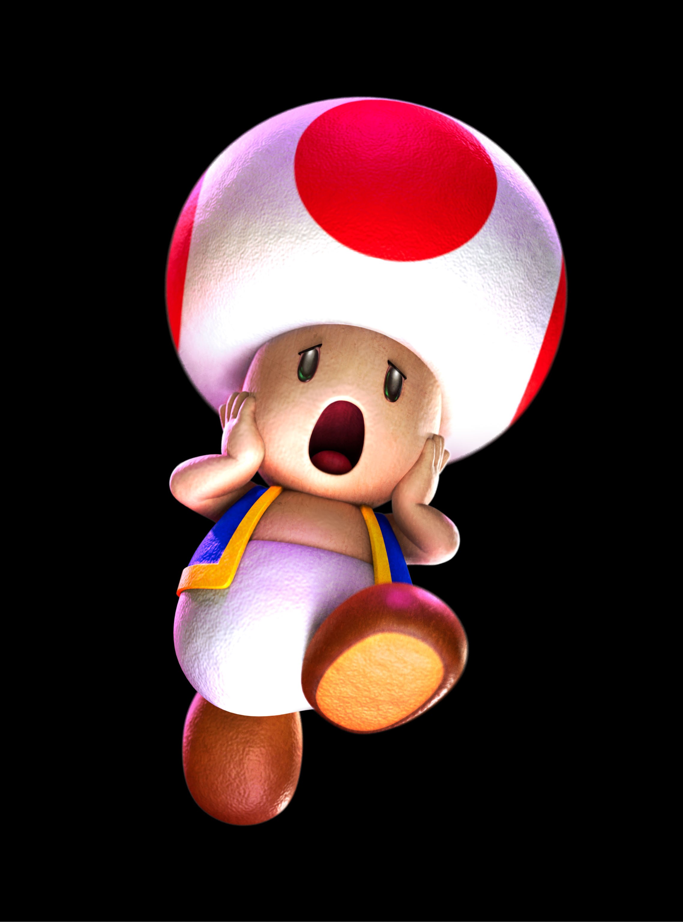 Toad Character Luigis Mansion 2276x3072