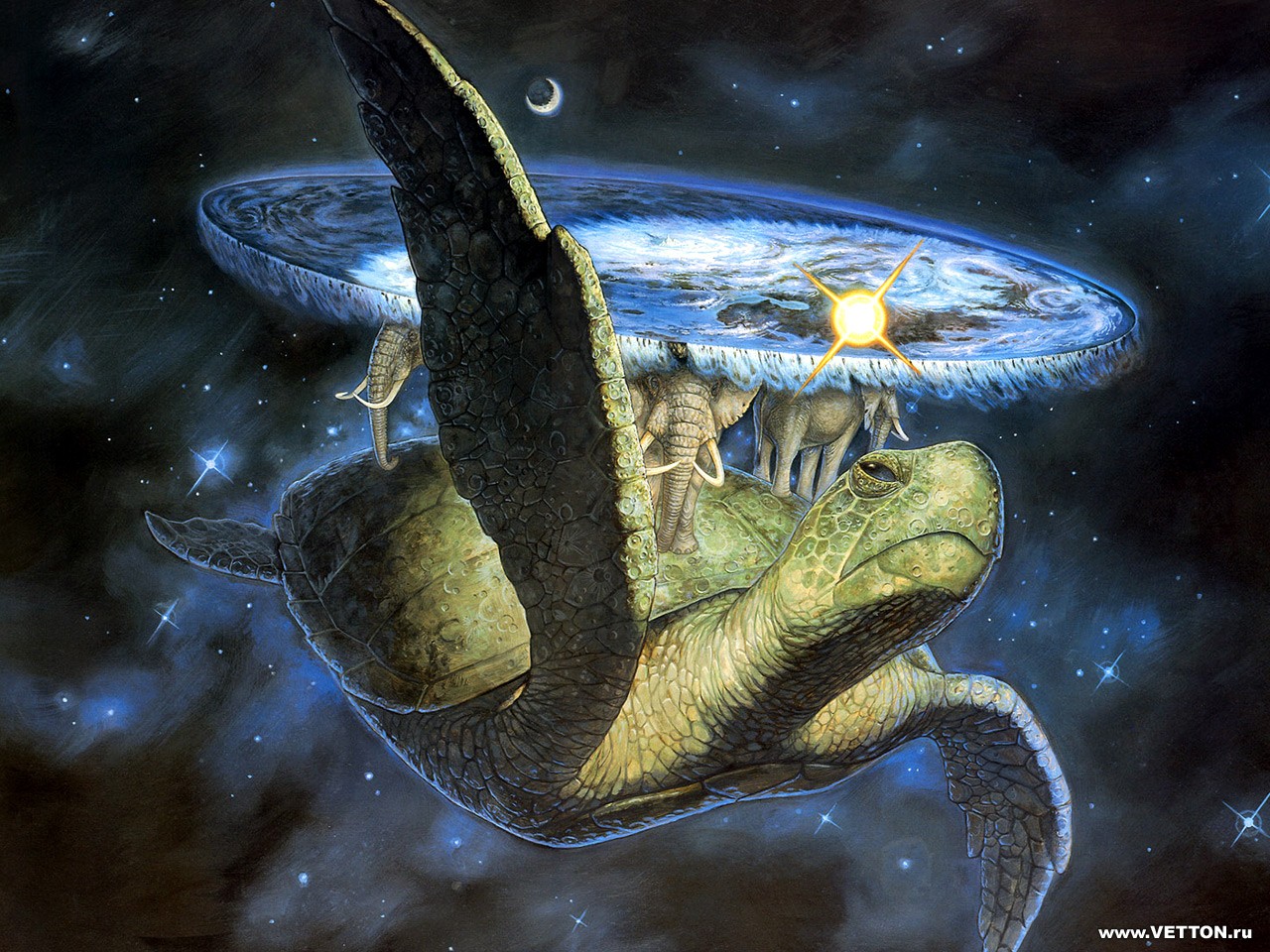 Discworld Fantasy Art Artwork Terry Pratchett 1280x960