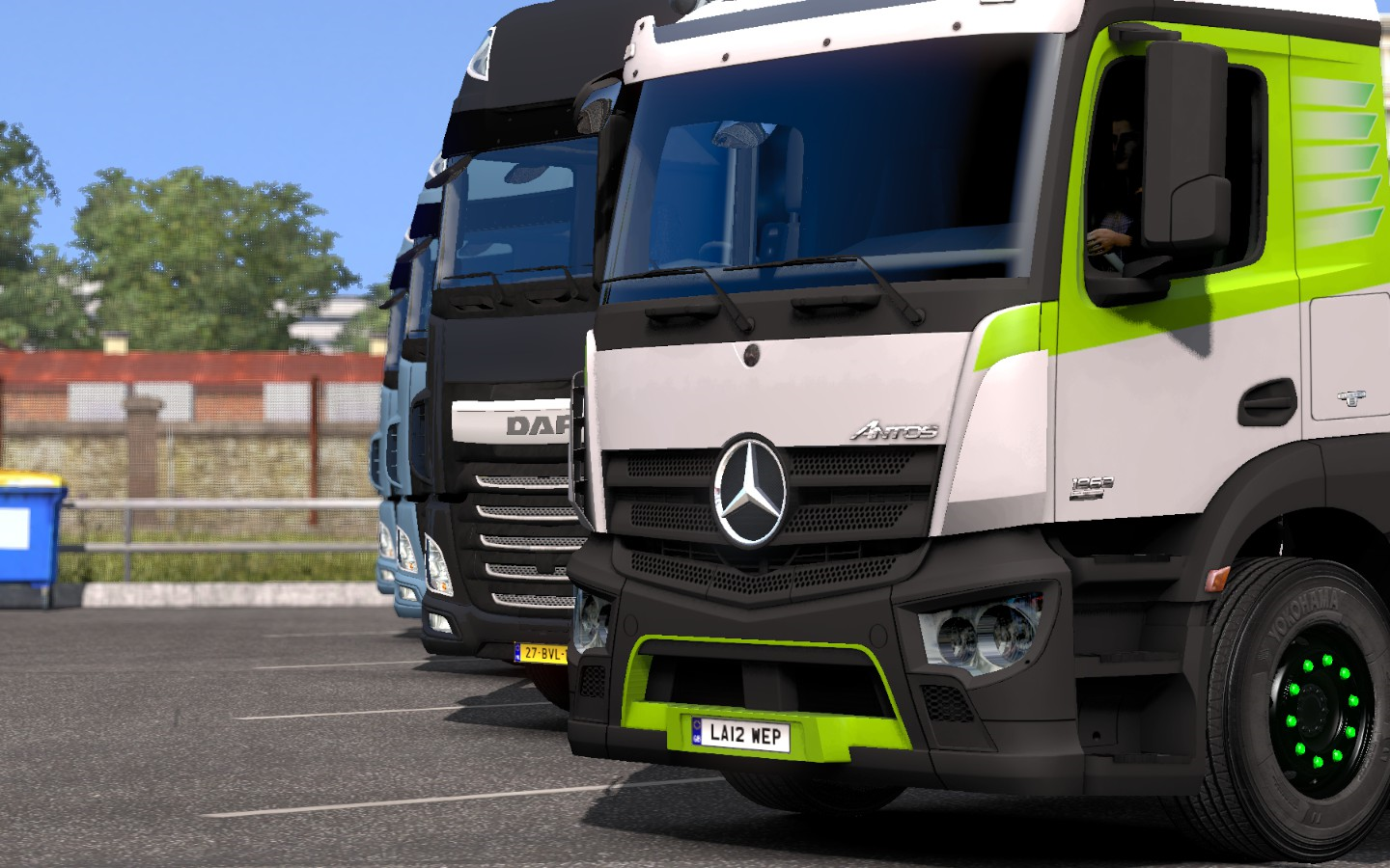 Trucks Mercedes Benz Euro Truck Simulator 2 1440x900