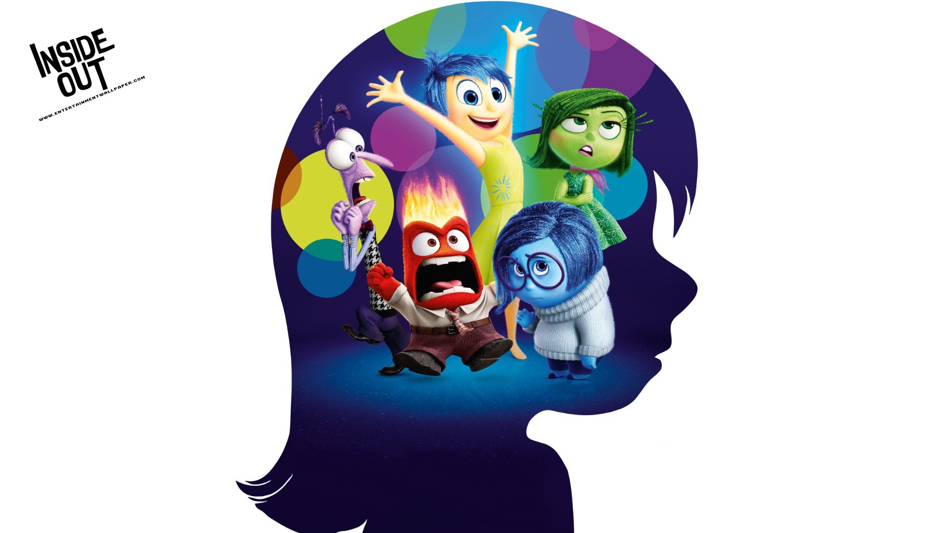 Inside Out Animated Movies Movies Pixar Animation Studios 1920x1080