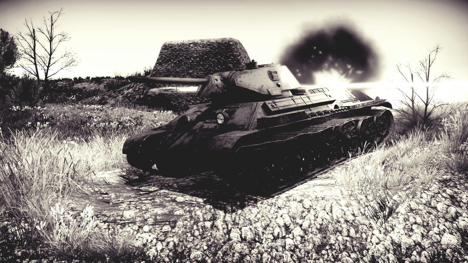 War Thunder War Tank T 34 1920x1080