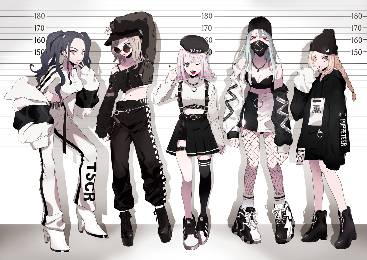 Anime Girls Anime Original Characters TSCR 1400x990