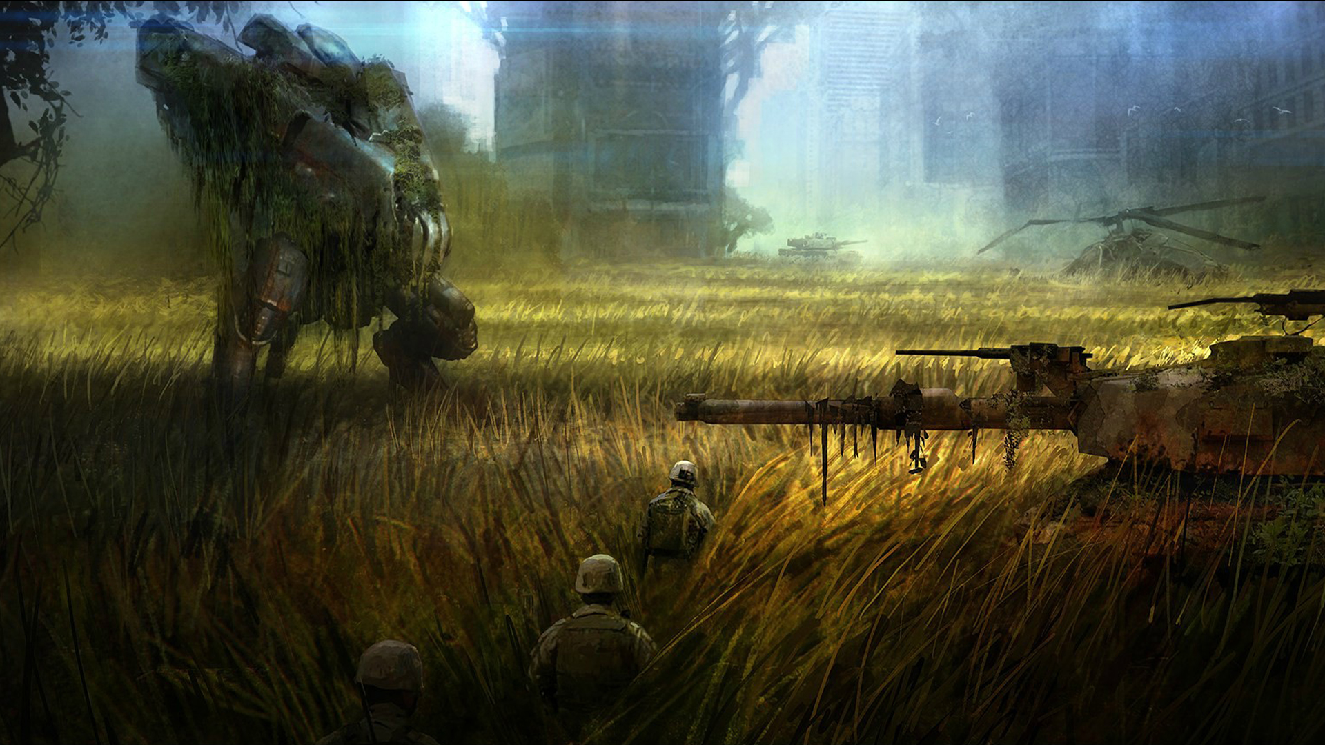 Crysis Apocalypse Overgrowth Soldier 1920x1080