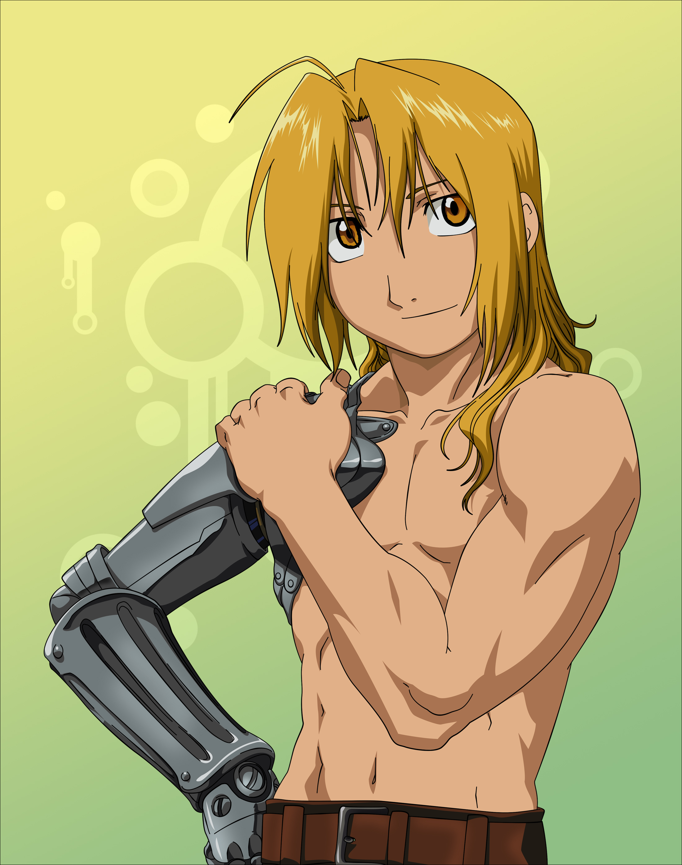 Anime Full Metal Alchemist Elric Edward 2200x2790