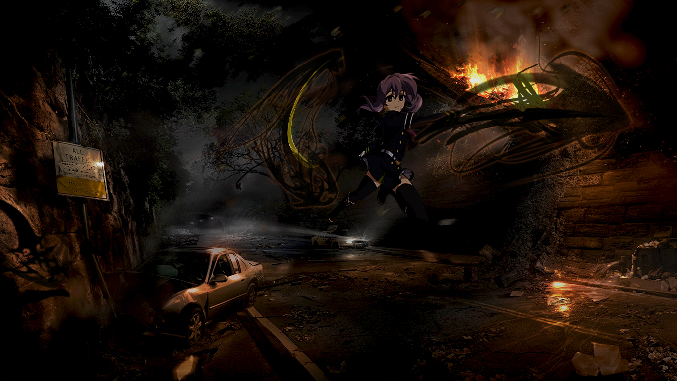 Anime Seraph Of The End Shinoa H Ragi 1366x768