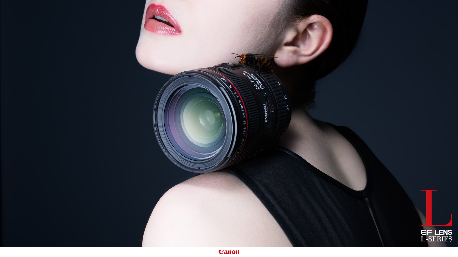 Canon Lens Woman Wasp 1920x1080