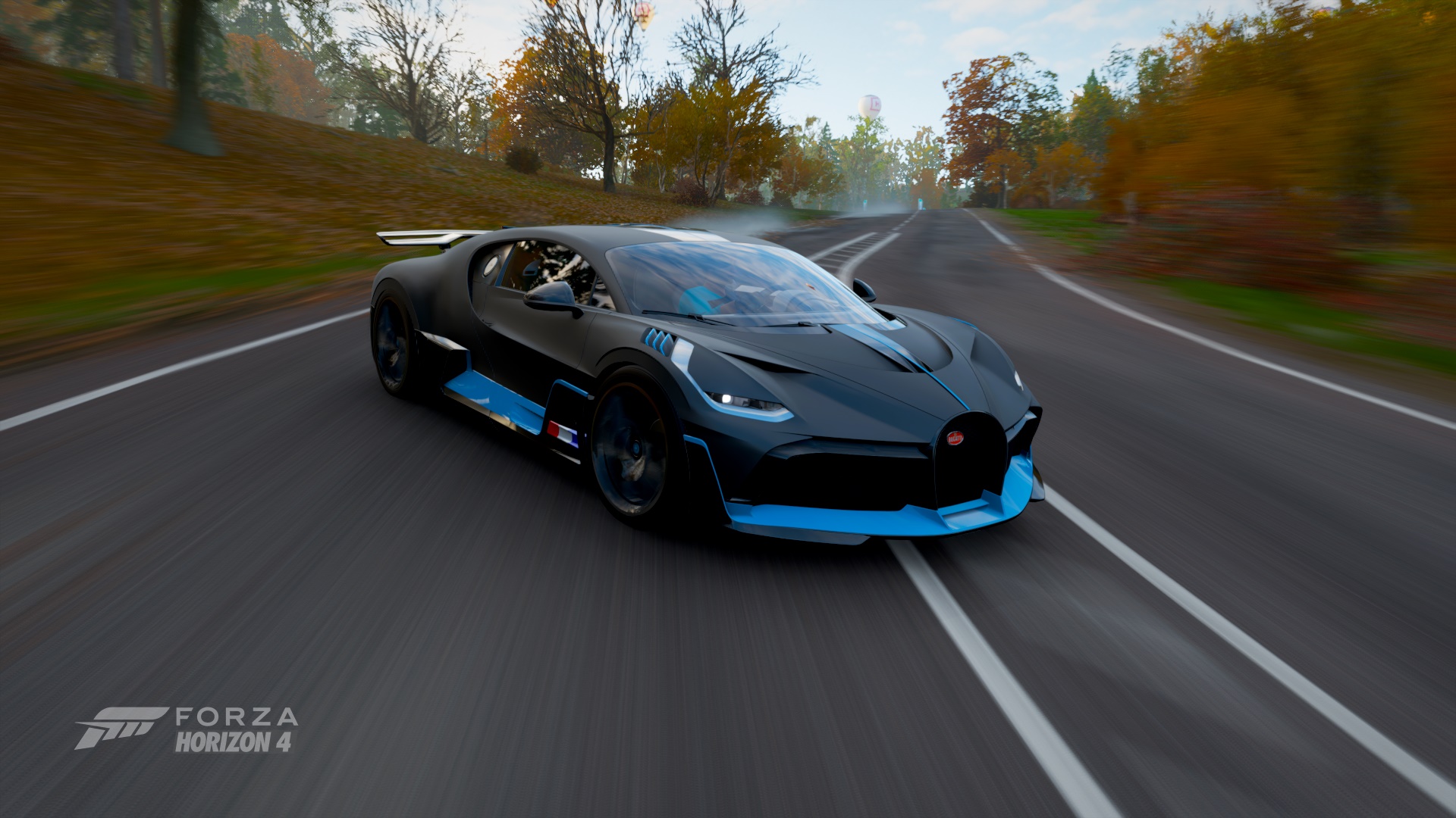 Forza Horizon 4 Bugatti Divo Divo Racing Drift Road 1920x1080
