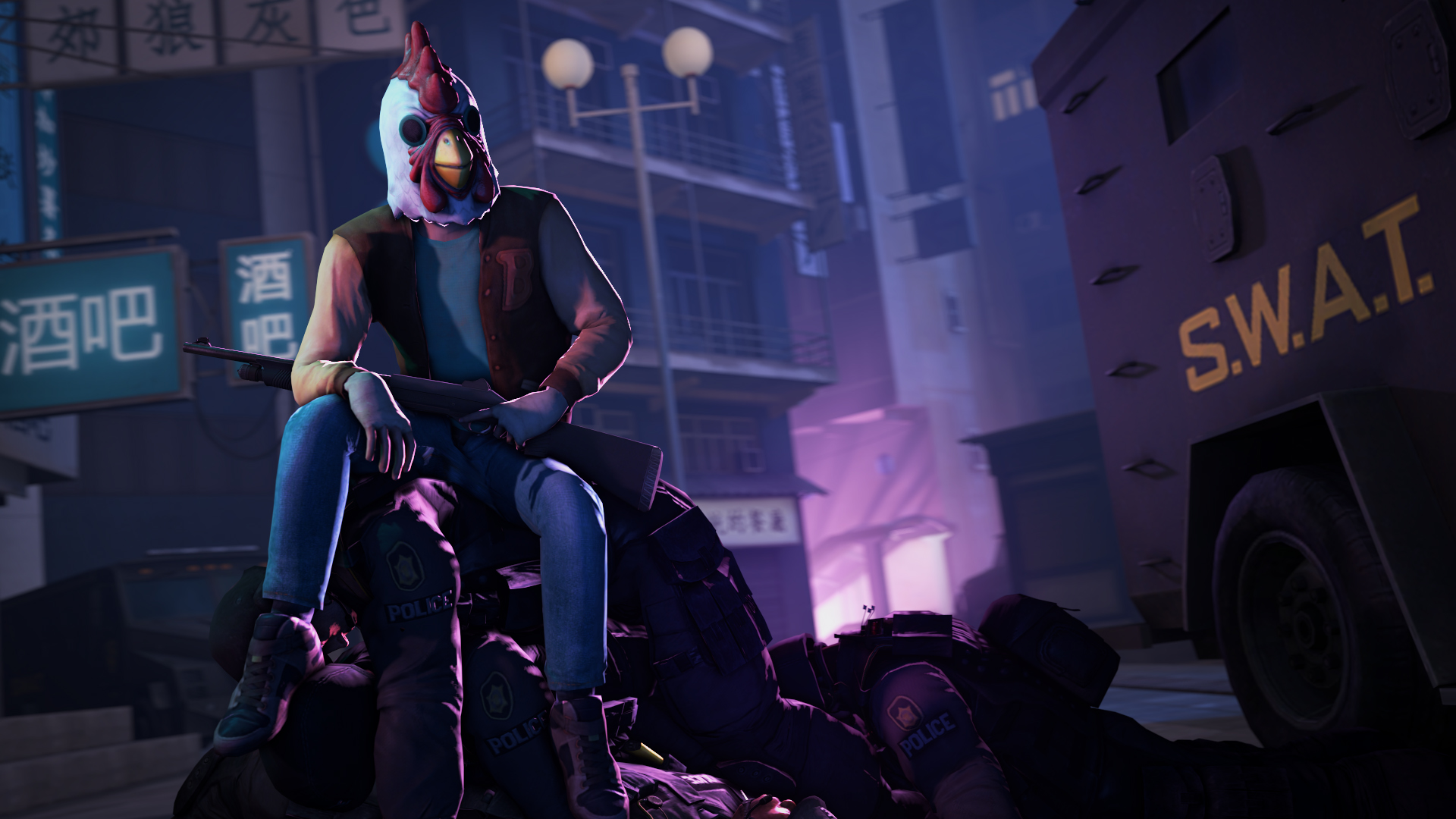 Jacket Payday Hotline Miami 2 Wrong Number Hotline Miami 1920x1080