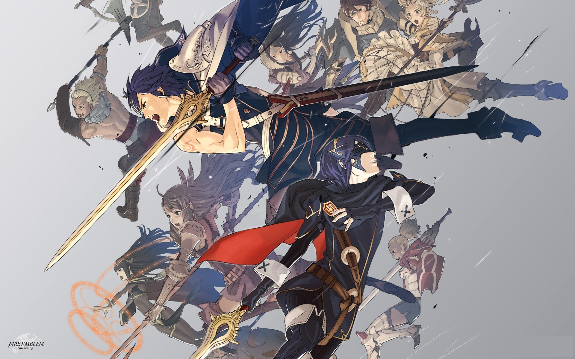 Chrom Lucina Artwork Weapon Fantasy Weapon Video Games 1920x1200