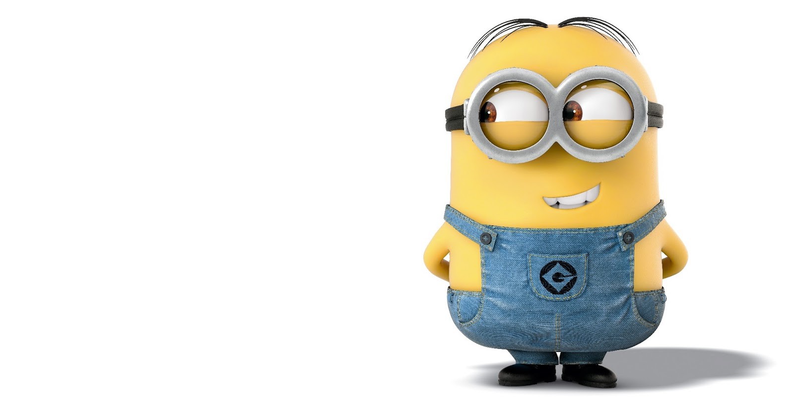 Despicable Me Minions Simple Background Smiling 1600x825