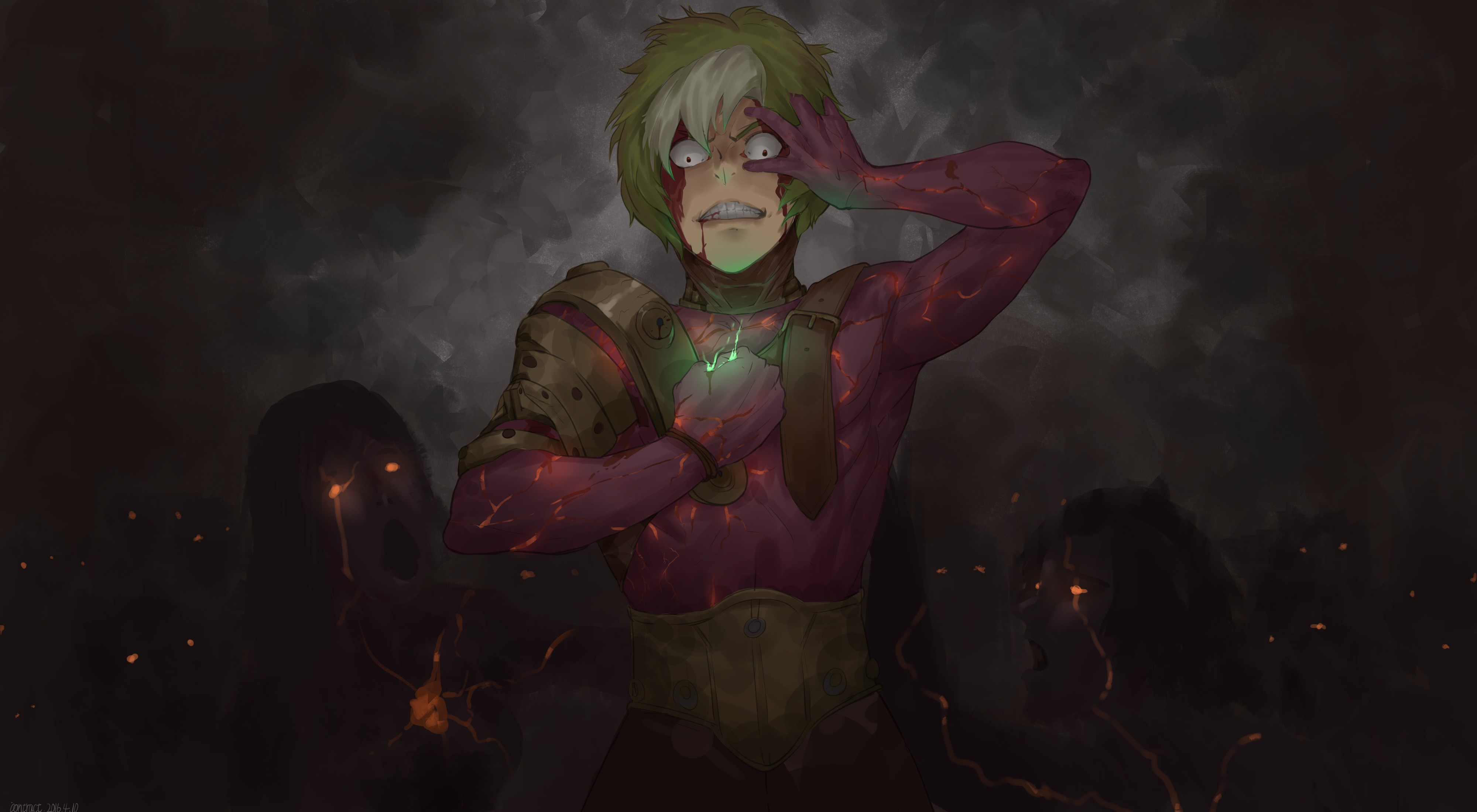 Kabaneri Of The Iron Fortress Ikoma Anime Dark 4000x2200