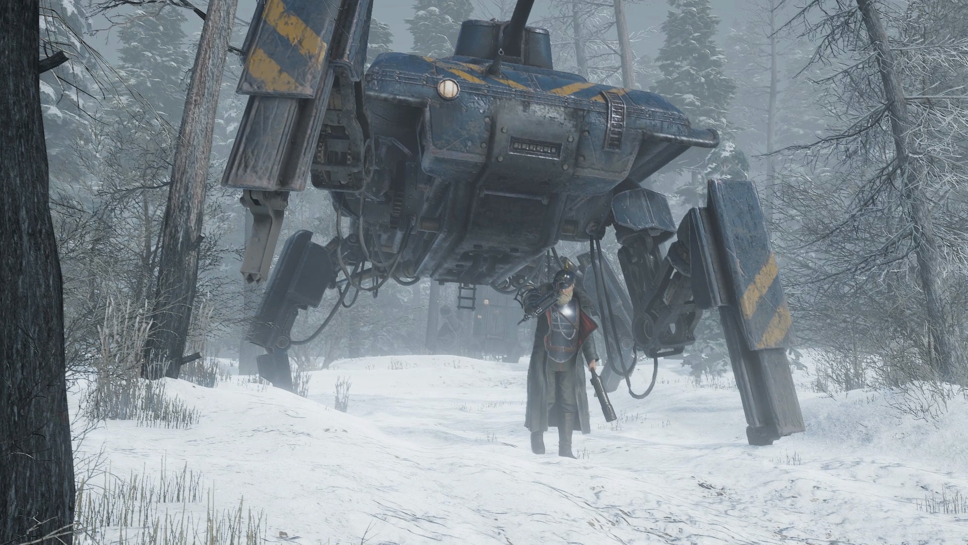 Iron Harvest Saxony Empire Iron Harvest Mech Soldier 1920x1080