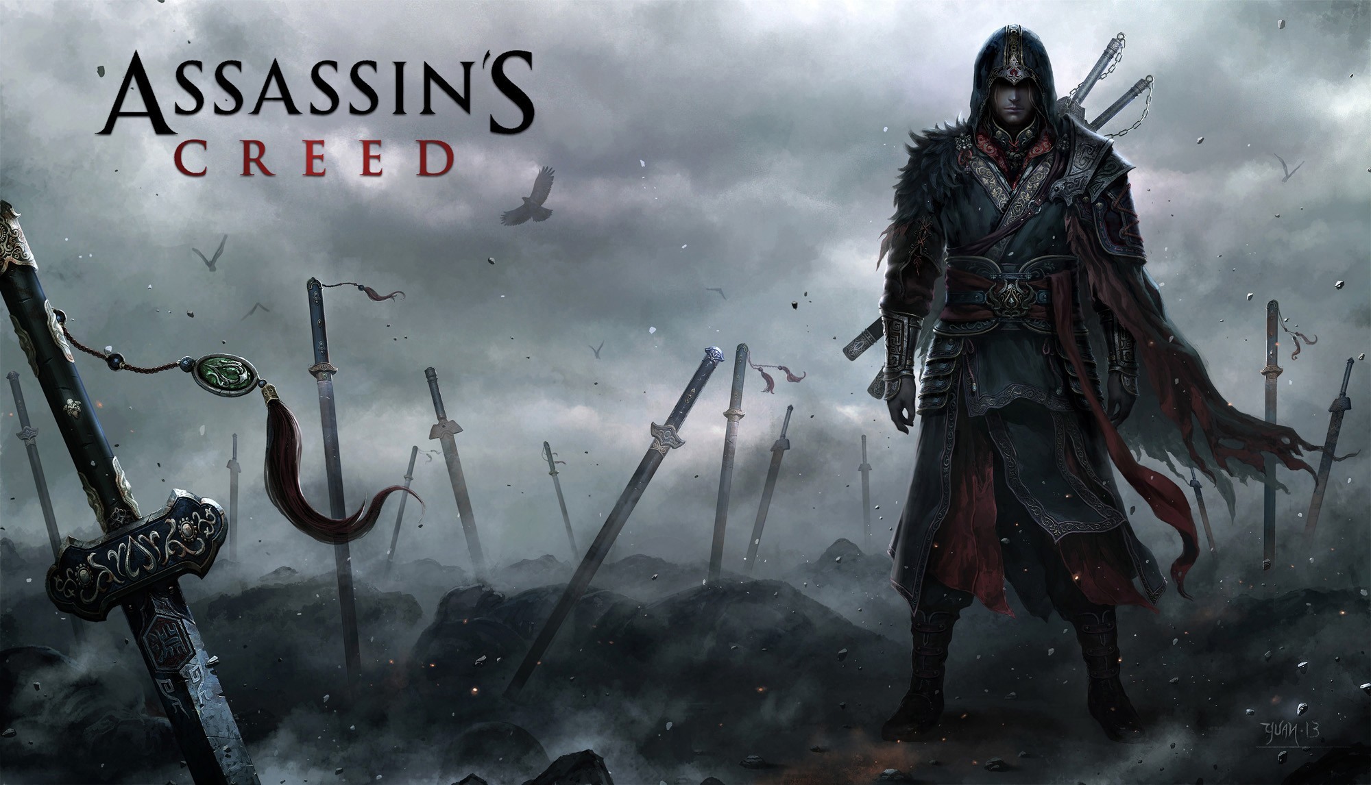 Assassin's Creed 3 Connor Running 4K Wallpaper - Best Wallpapers