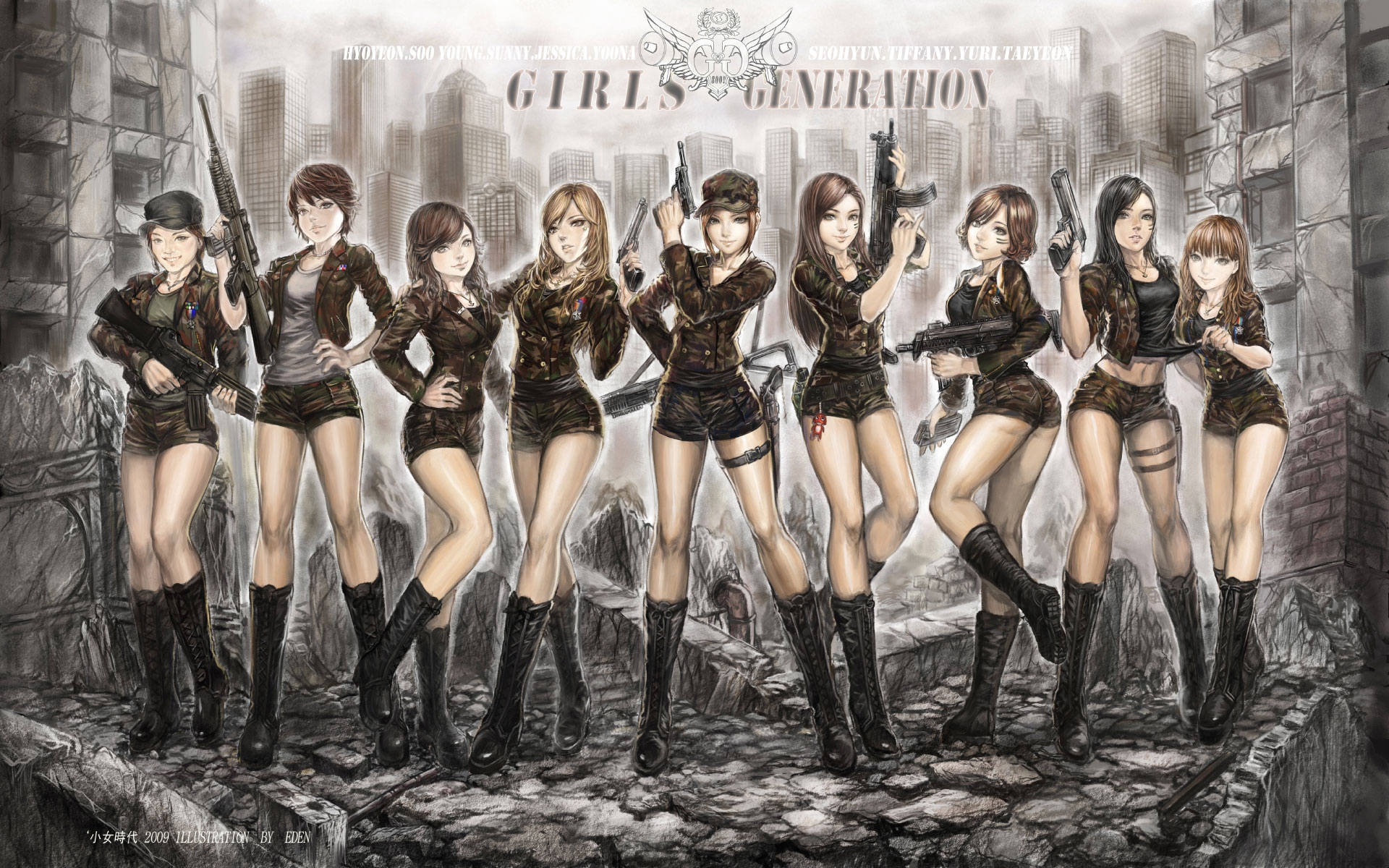 Girls Generation 1920x1200