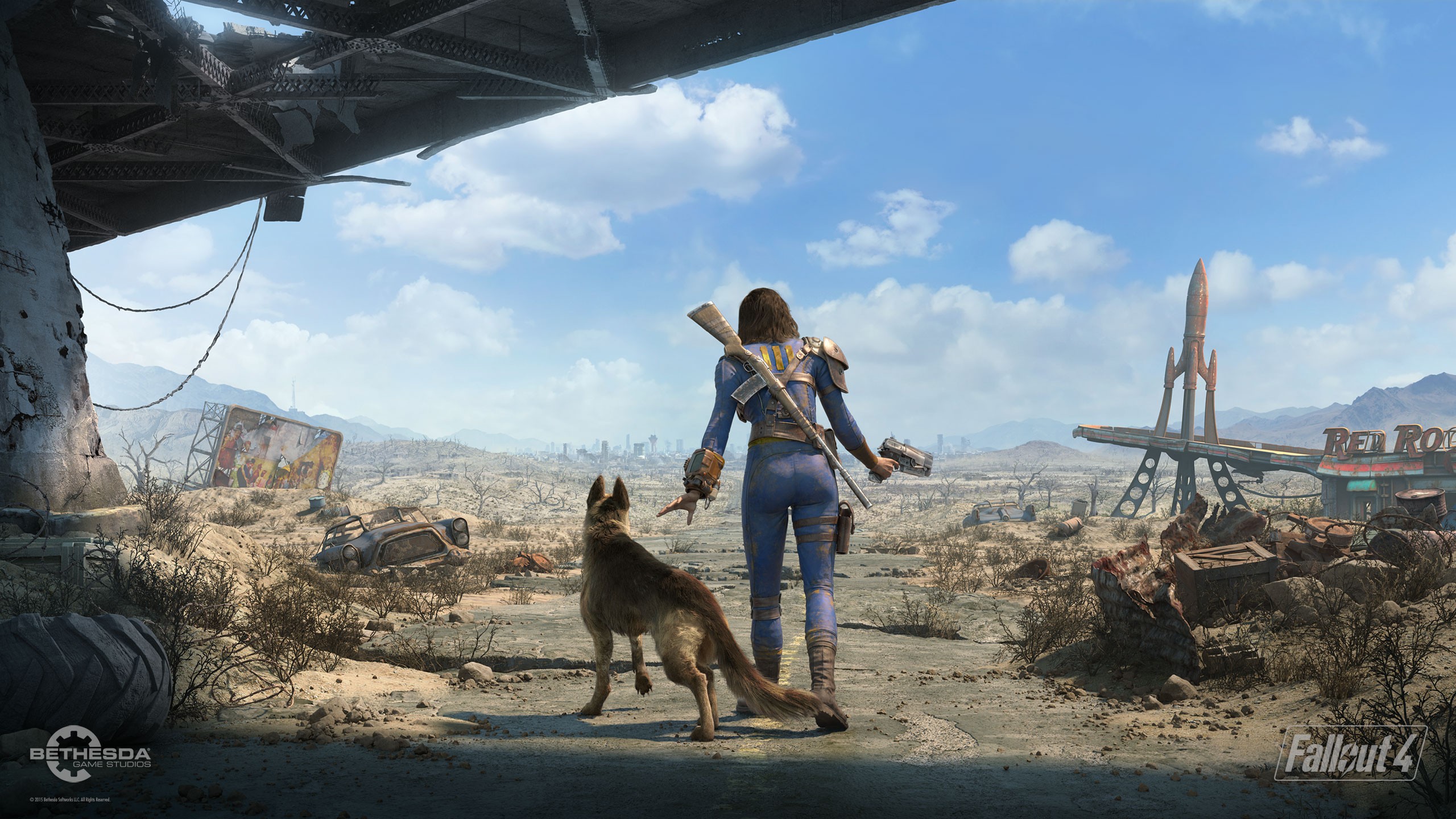 Fallout 4 Vaultgirl Pc Gaming Fallout Wallpaper Resolution 2560x1440 Id Wallha Com