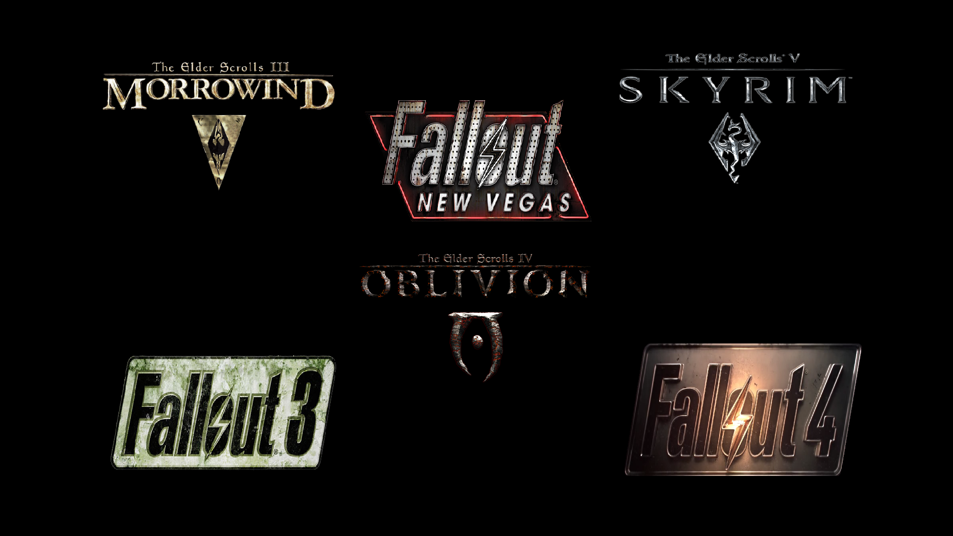 The Elder Scrolls The Elder Scrolls Iii Morrowind Skyrim Fallout 3 Fallout New Vegas Fallout 4 The E 1920x1080