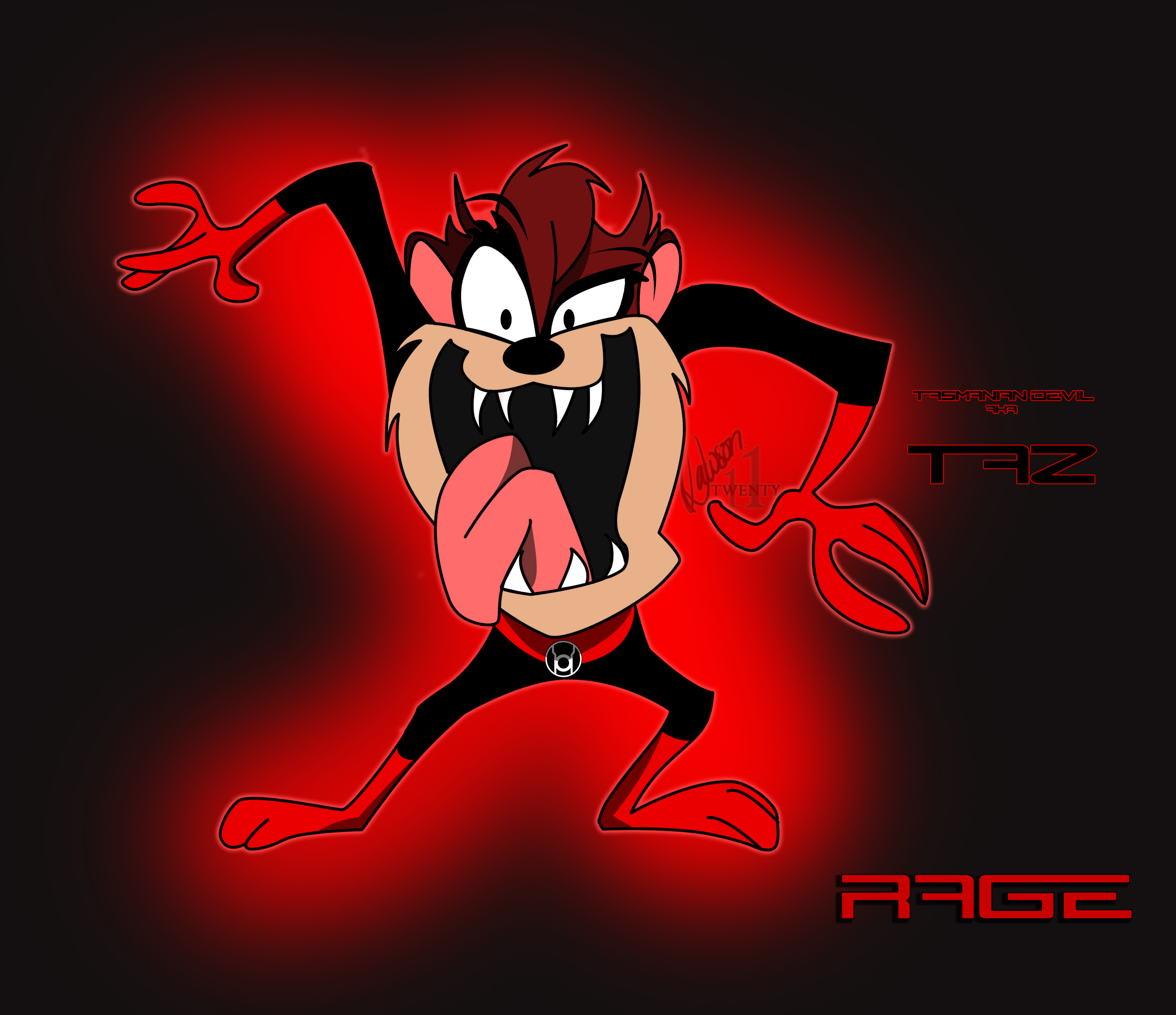 Tasmanian Devil Looney Tunes 3342x2884
