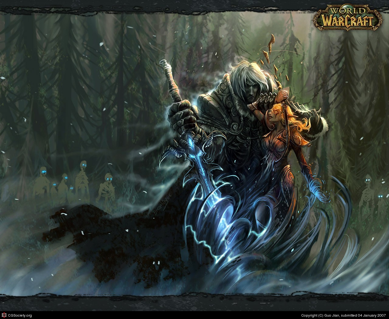 World Of Warcraft Lich King 2007 Year Blizzard Entertainment 1280x1050