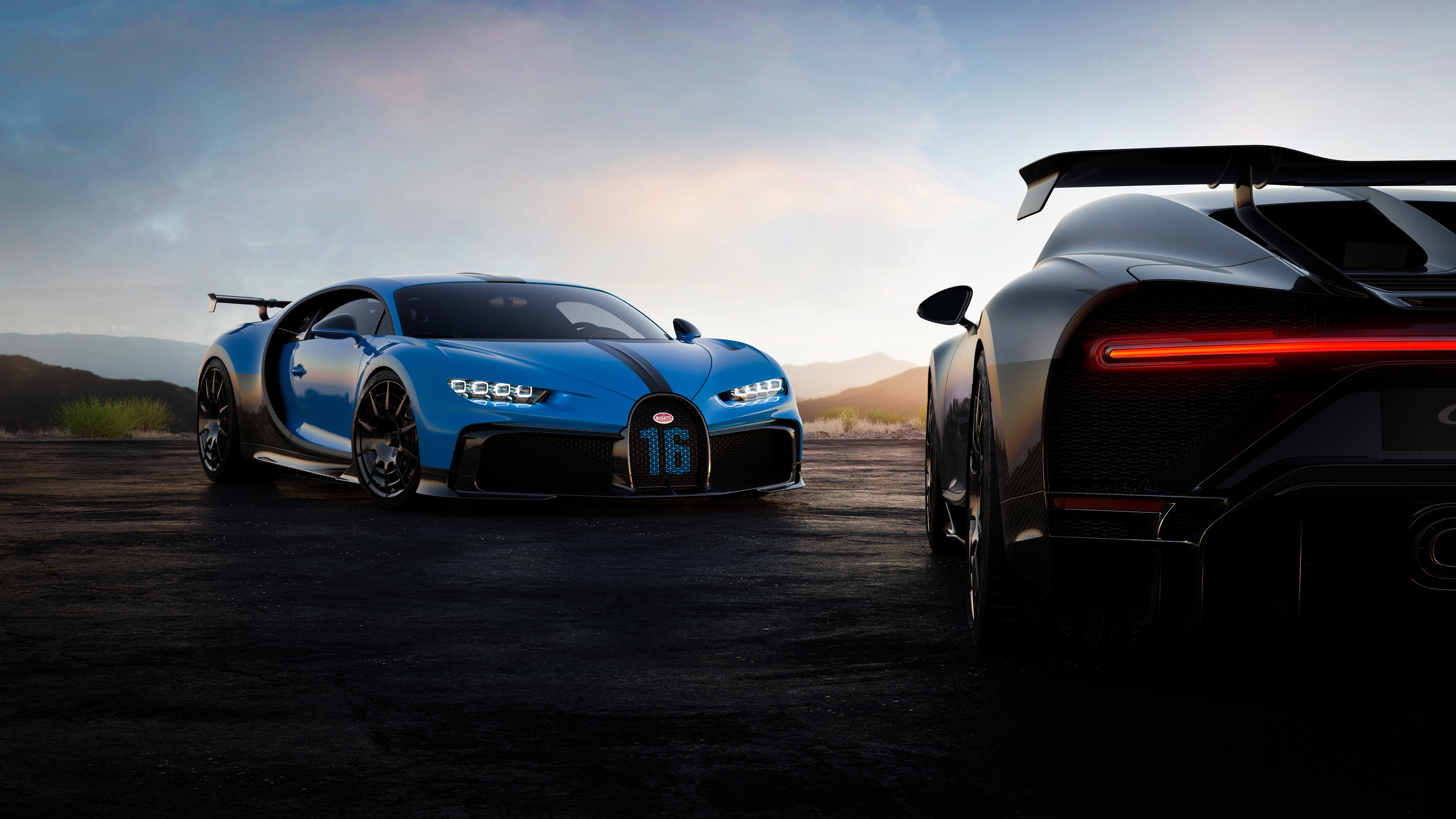 Bugatti Chiron Pur Sport Car Supercars Vehicle 5120x2880