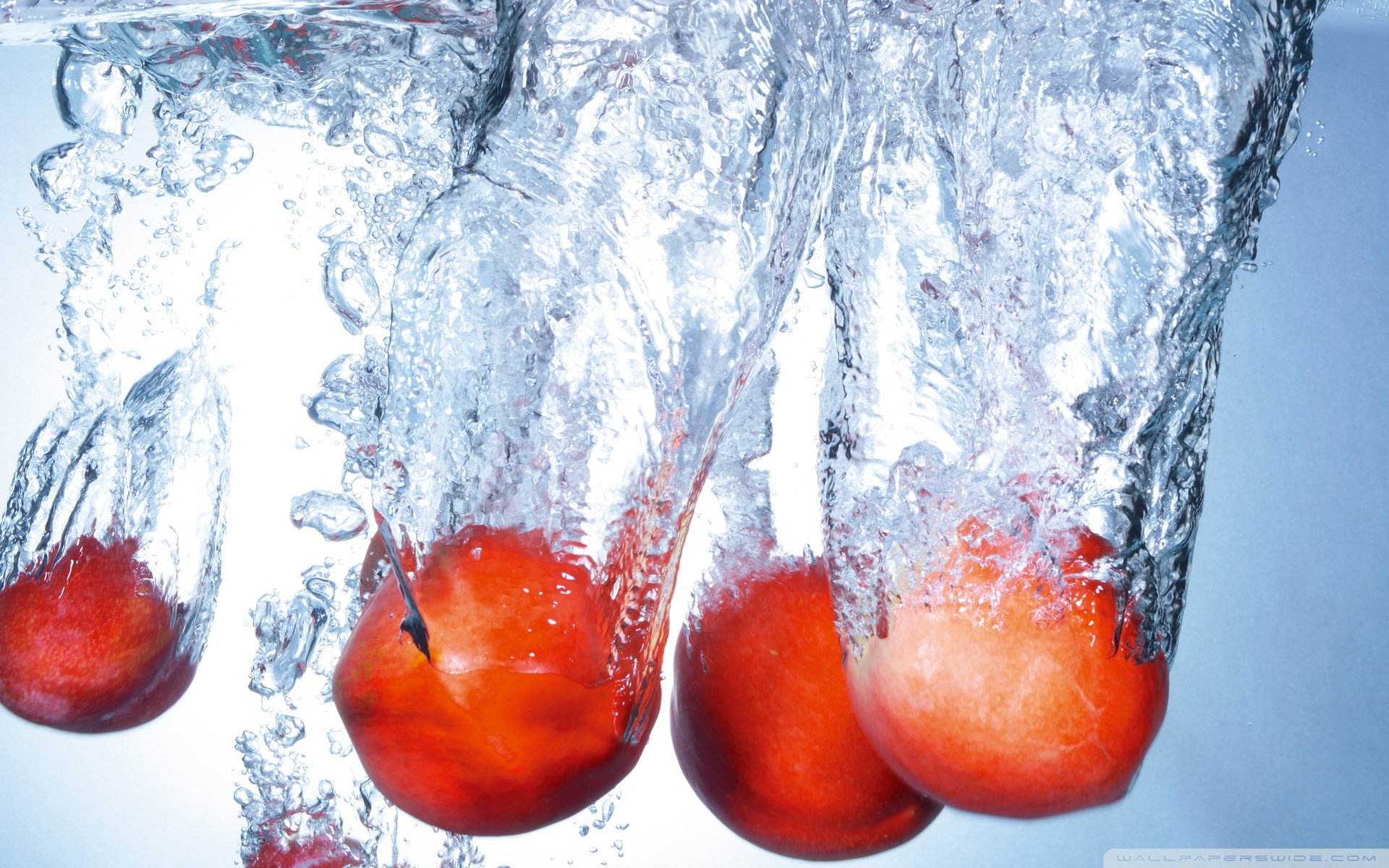 Mangos Water Fruit Splashes 1920x1200