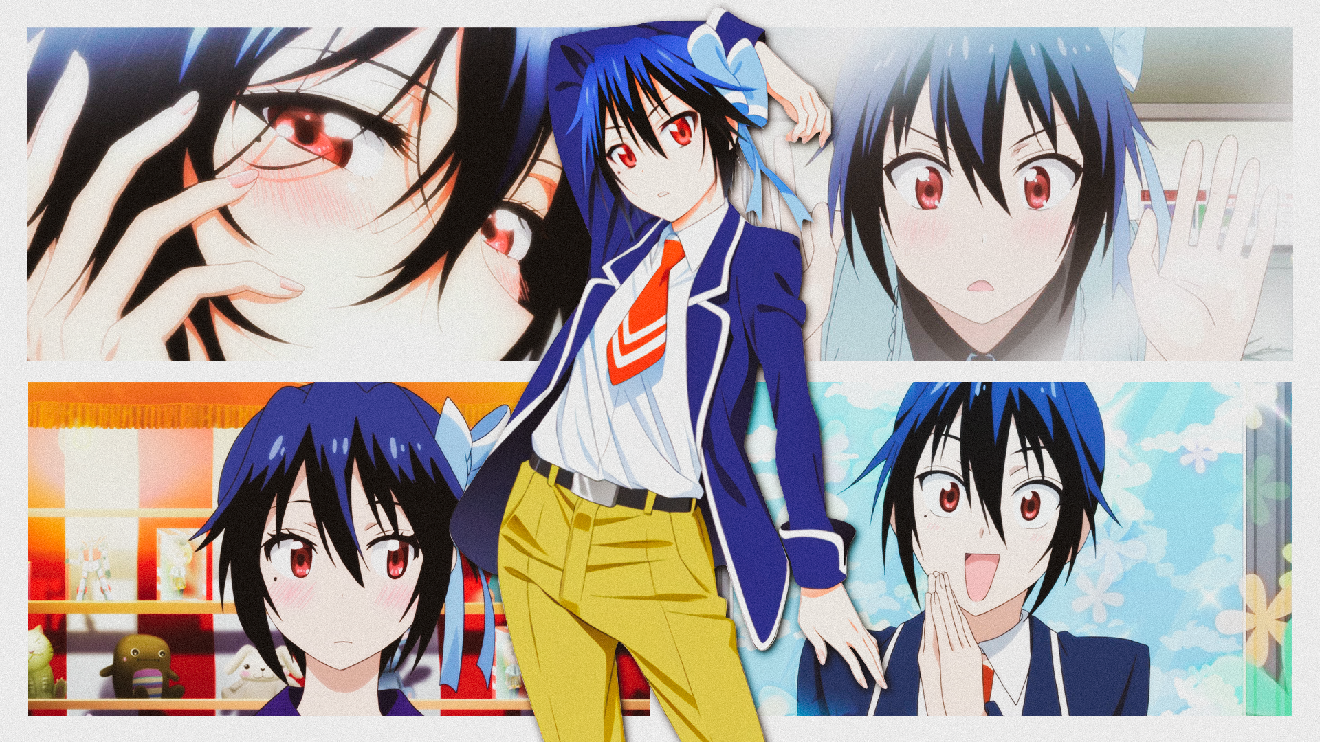 Anime Anime Girls Nisekoi School Uniform Tsugumi Seishirou 1920x1080