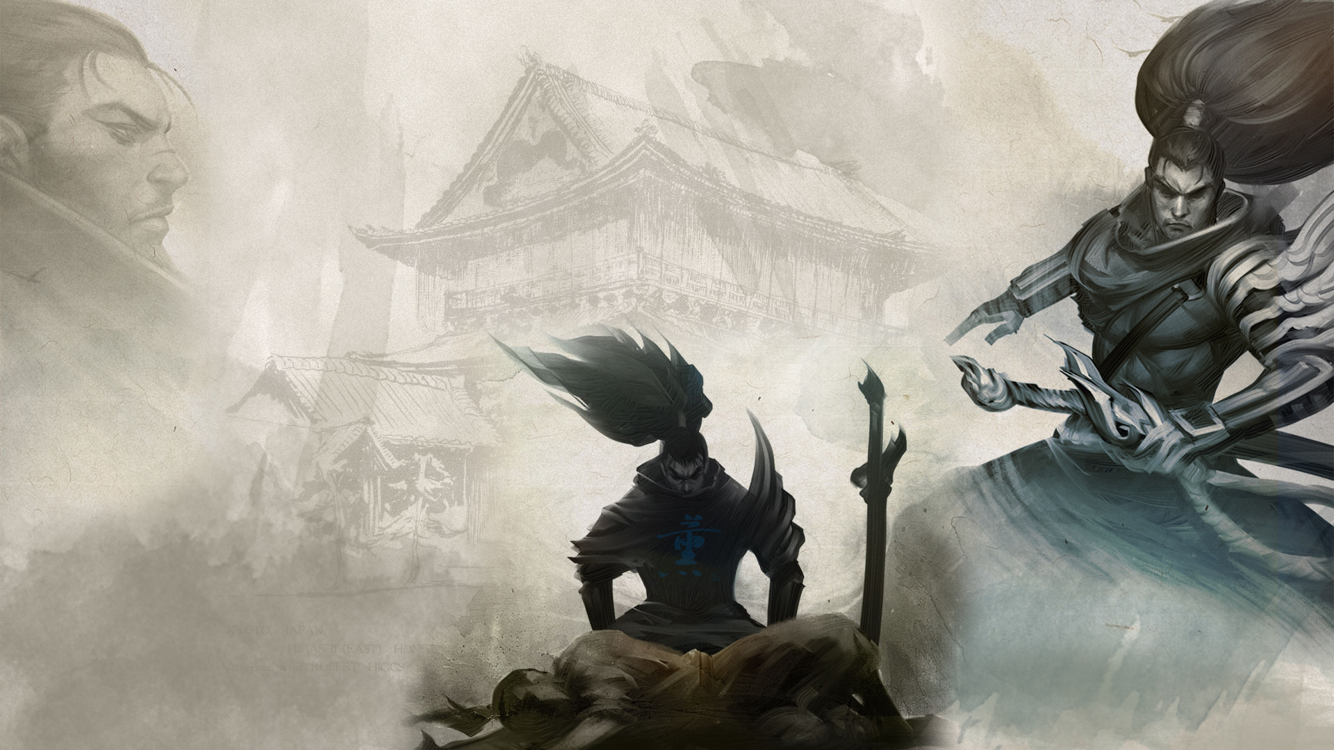 Yasuo League Of Legends PC Gaming Video Game Art Fantasy Art 1920x1080