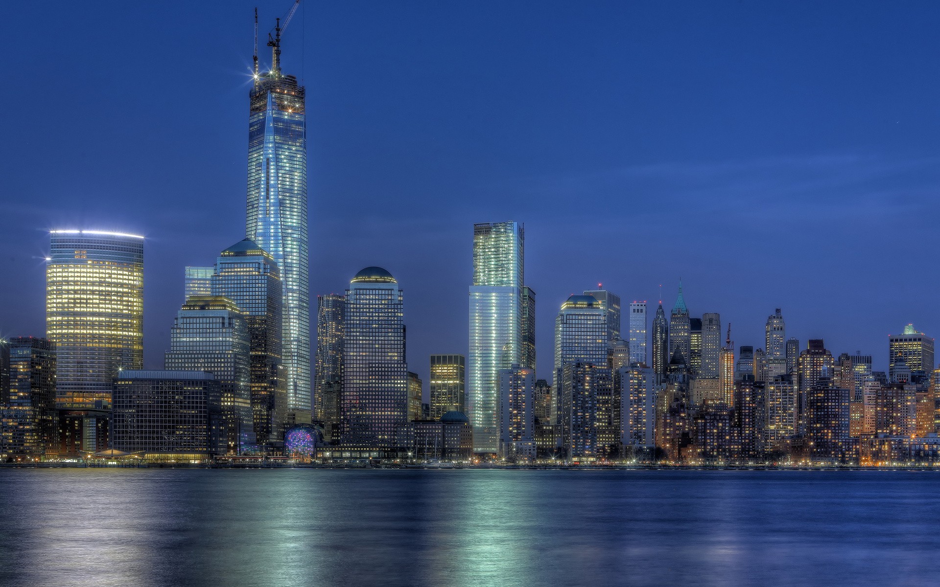 City One World Trade Center New York City Cityscape 1920x1200