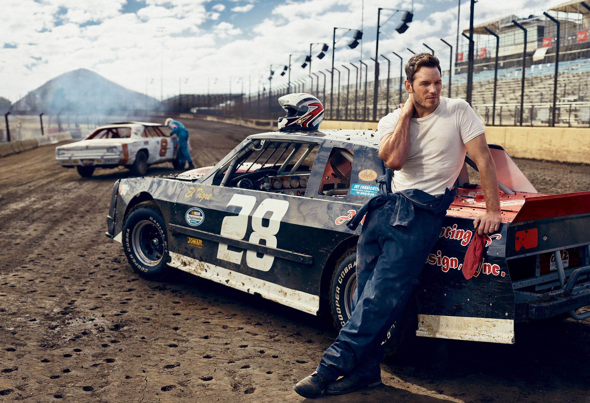 Chris Pratt Actor American Race Car 2000x1367