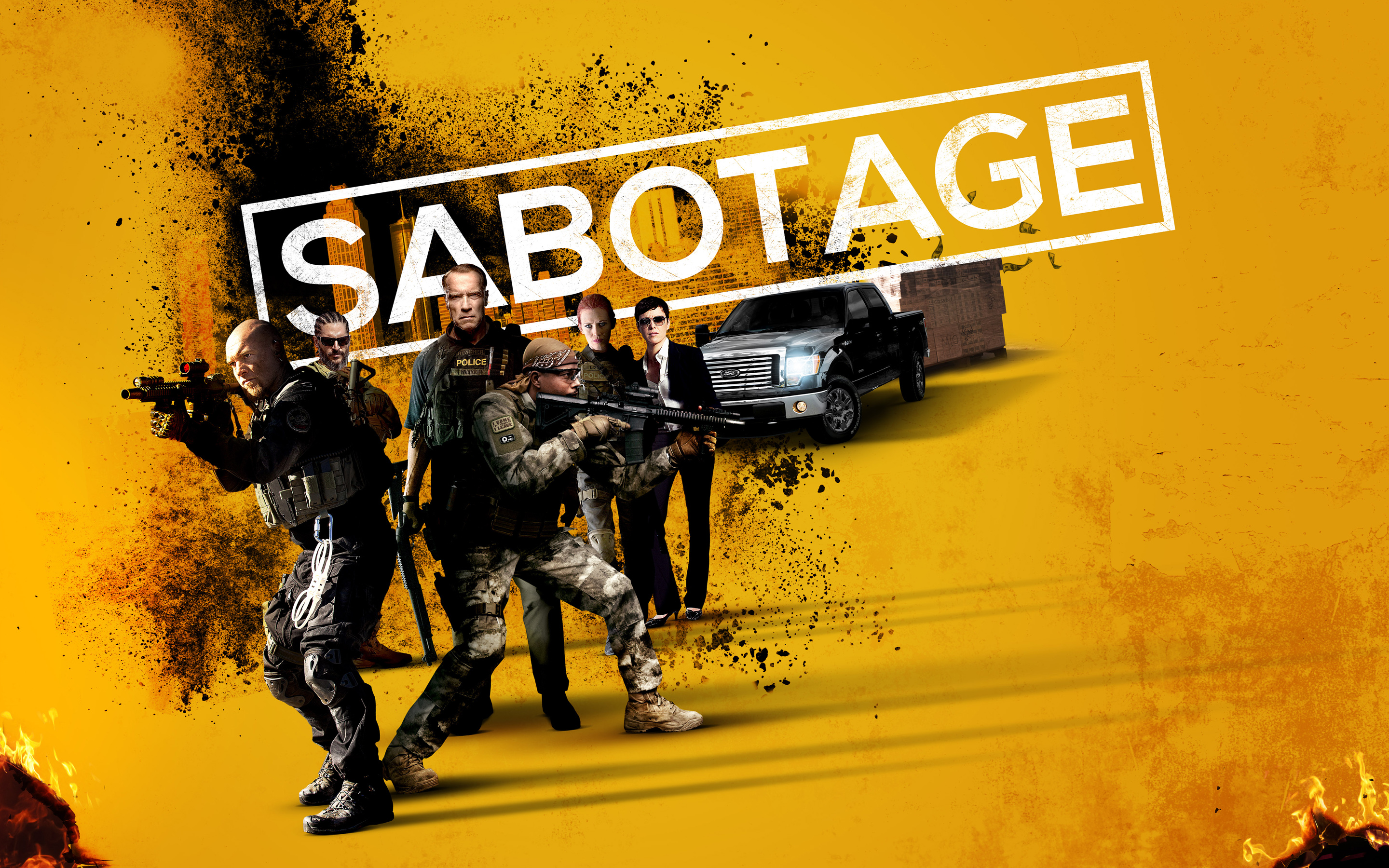 Movie Sabotage 2014 2880x1800