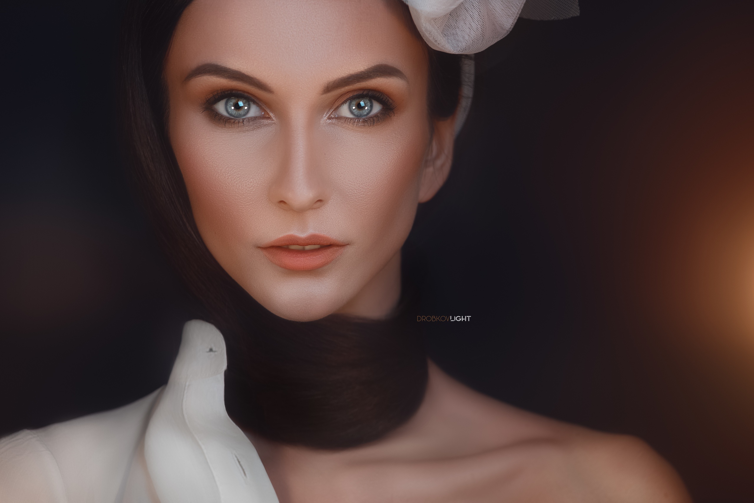Portrait Women Alexander Drobkov Face Women Indoors Model 2560x1707