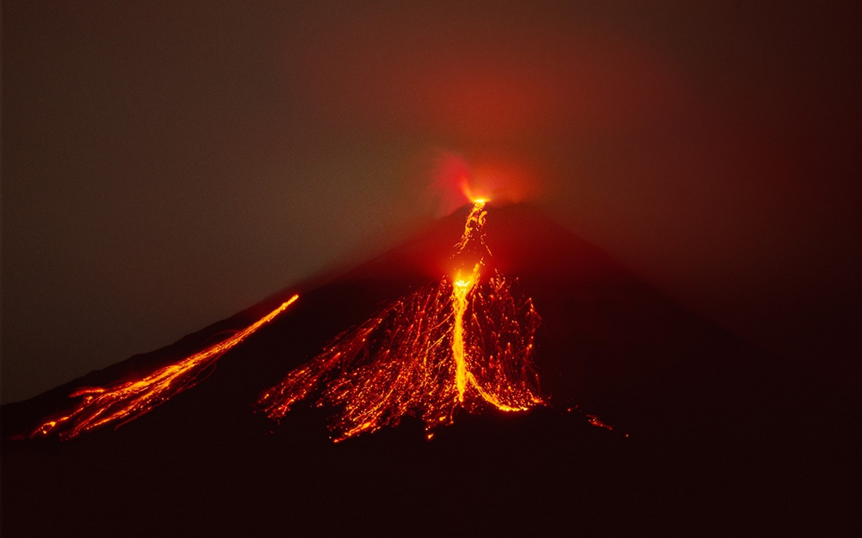 Nature Volcano Eruption Eruptions Volcanic Eruption Lava 1680x1050