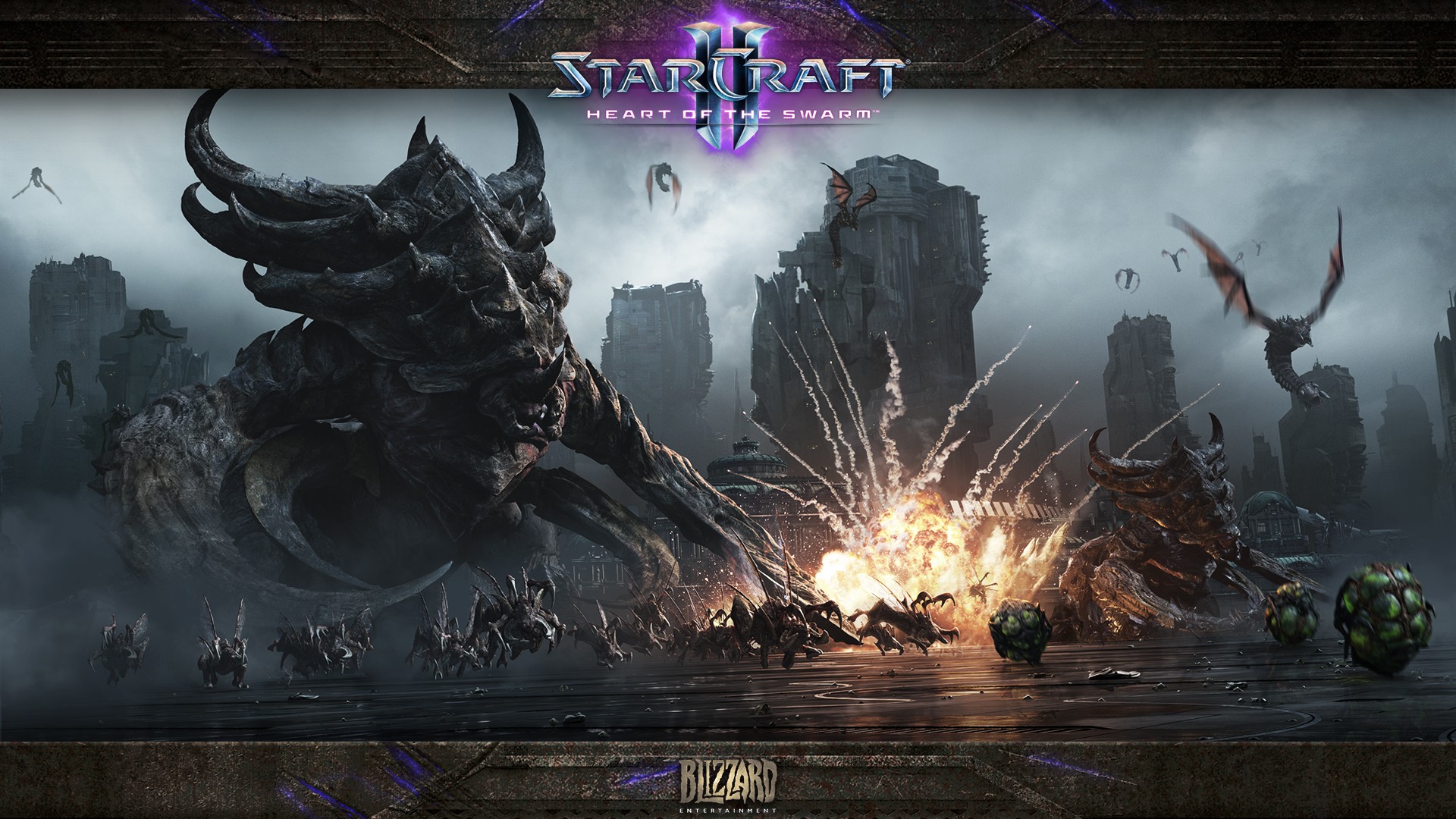 Starcraft Ii Video Games StarCraft Ii Heart Of The Swarm Blizzard Entertainment PC Gaming 1920x1080