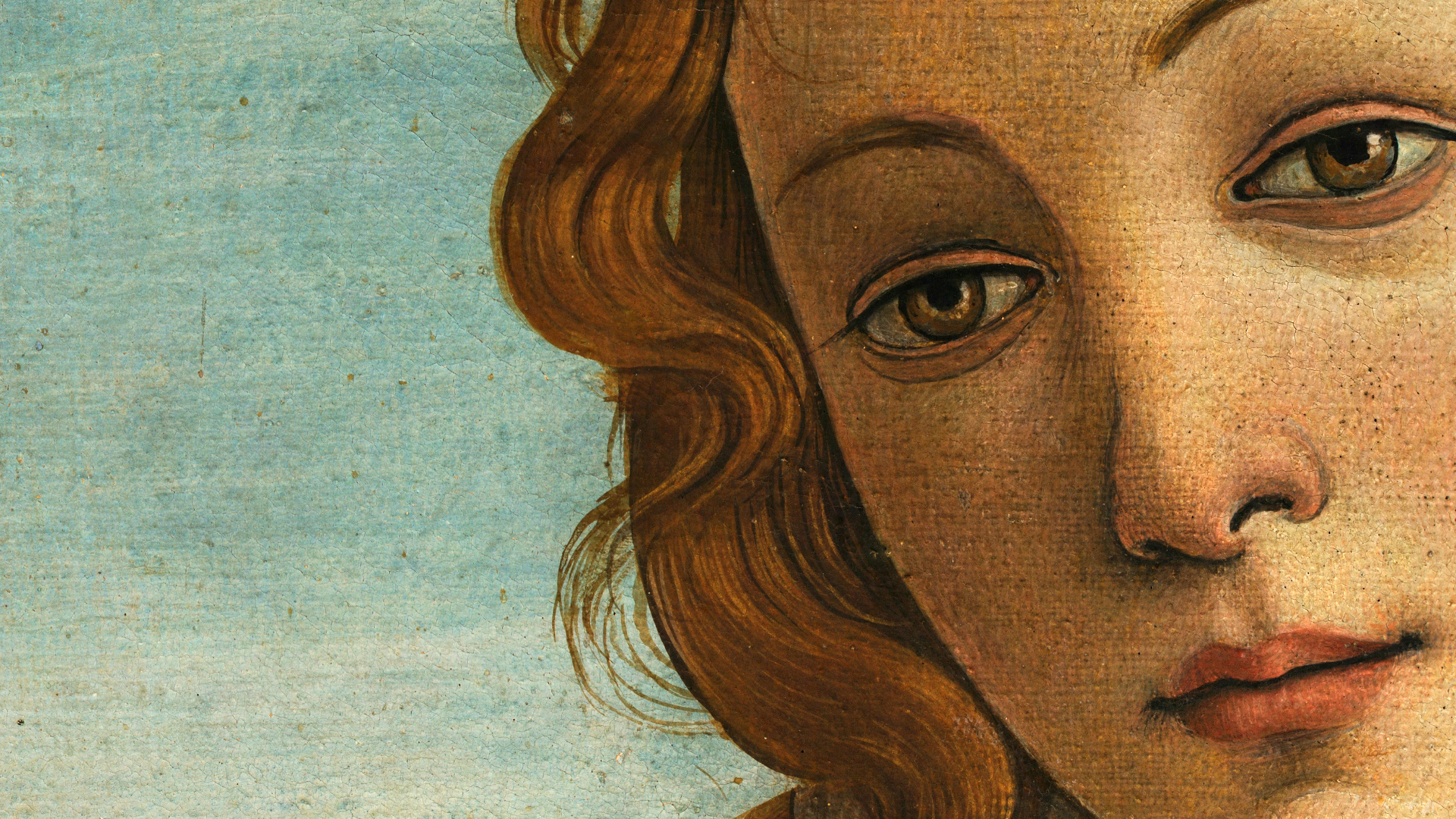 Birth Of Venus Sandro Botticelli Painting 1920x1080