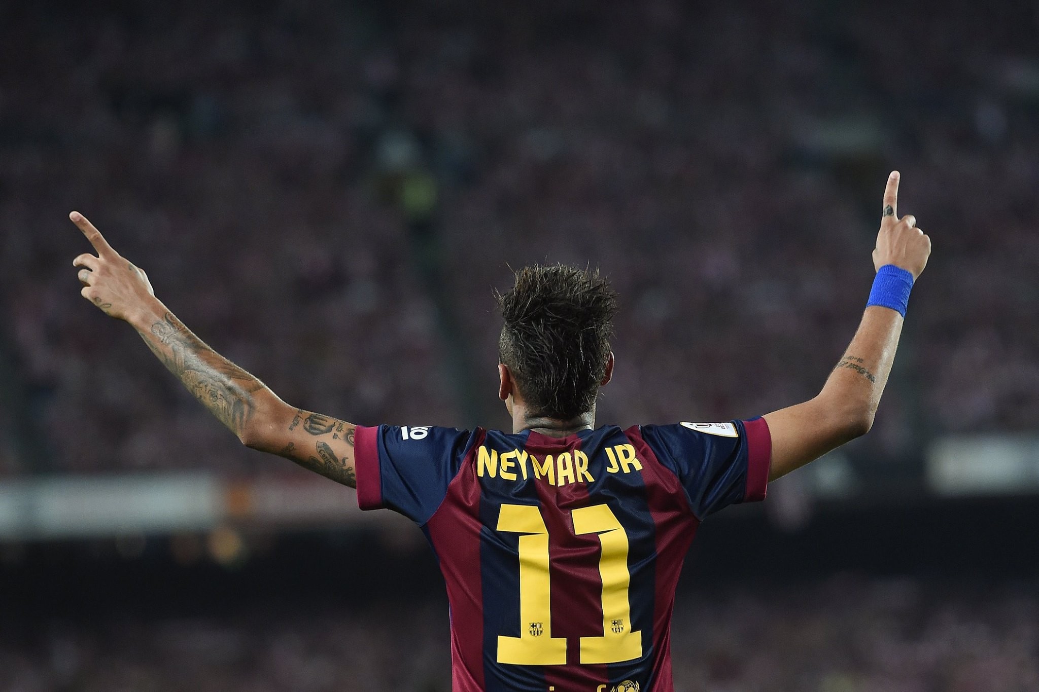 Neymar Soccer Clubs FC Barcelona 2048x1365