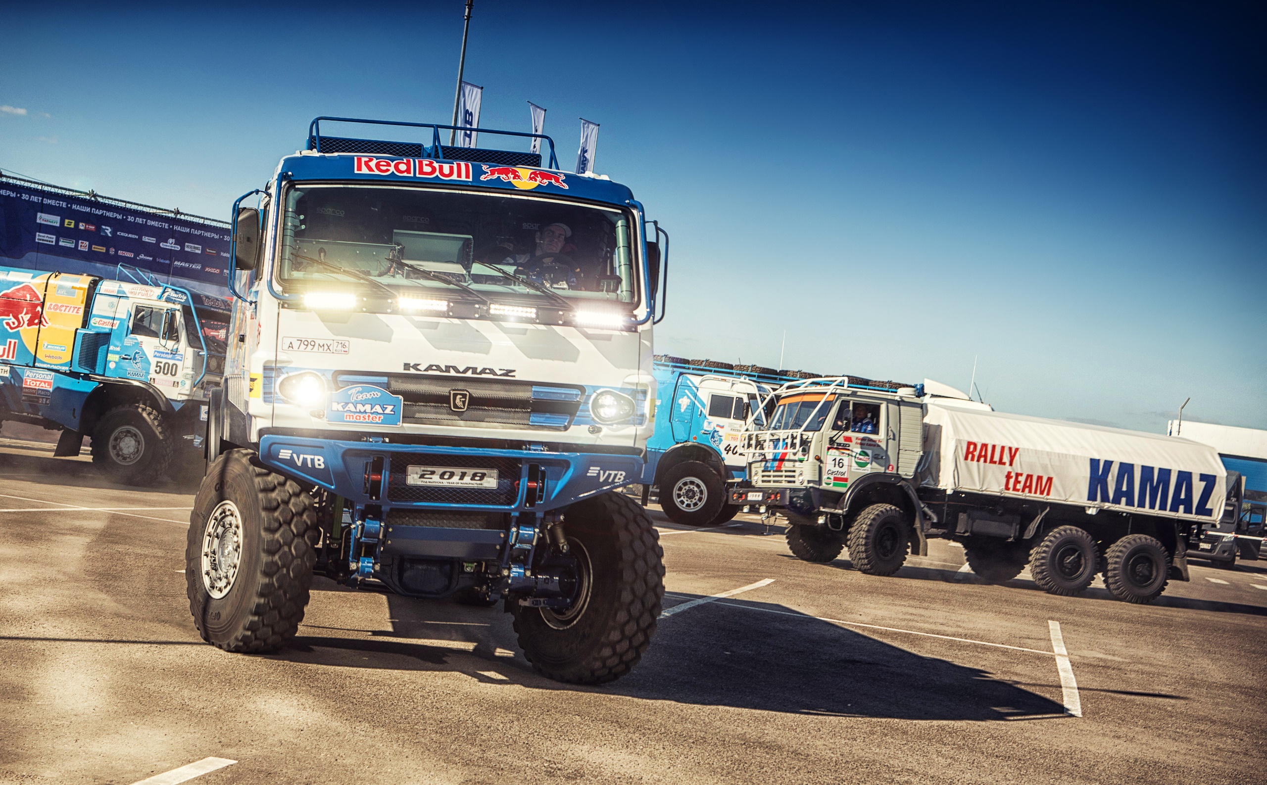 Rally Truck Vehicle Kamaz 2560x1587