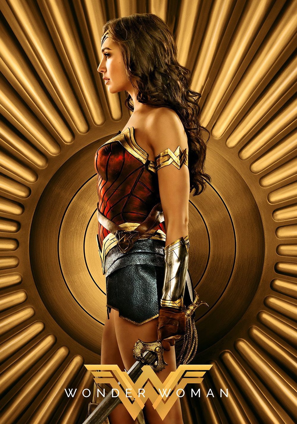 Wonder Woman Gal Gadot DC Universe Superheroines Poster Superwoman 1000x1426