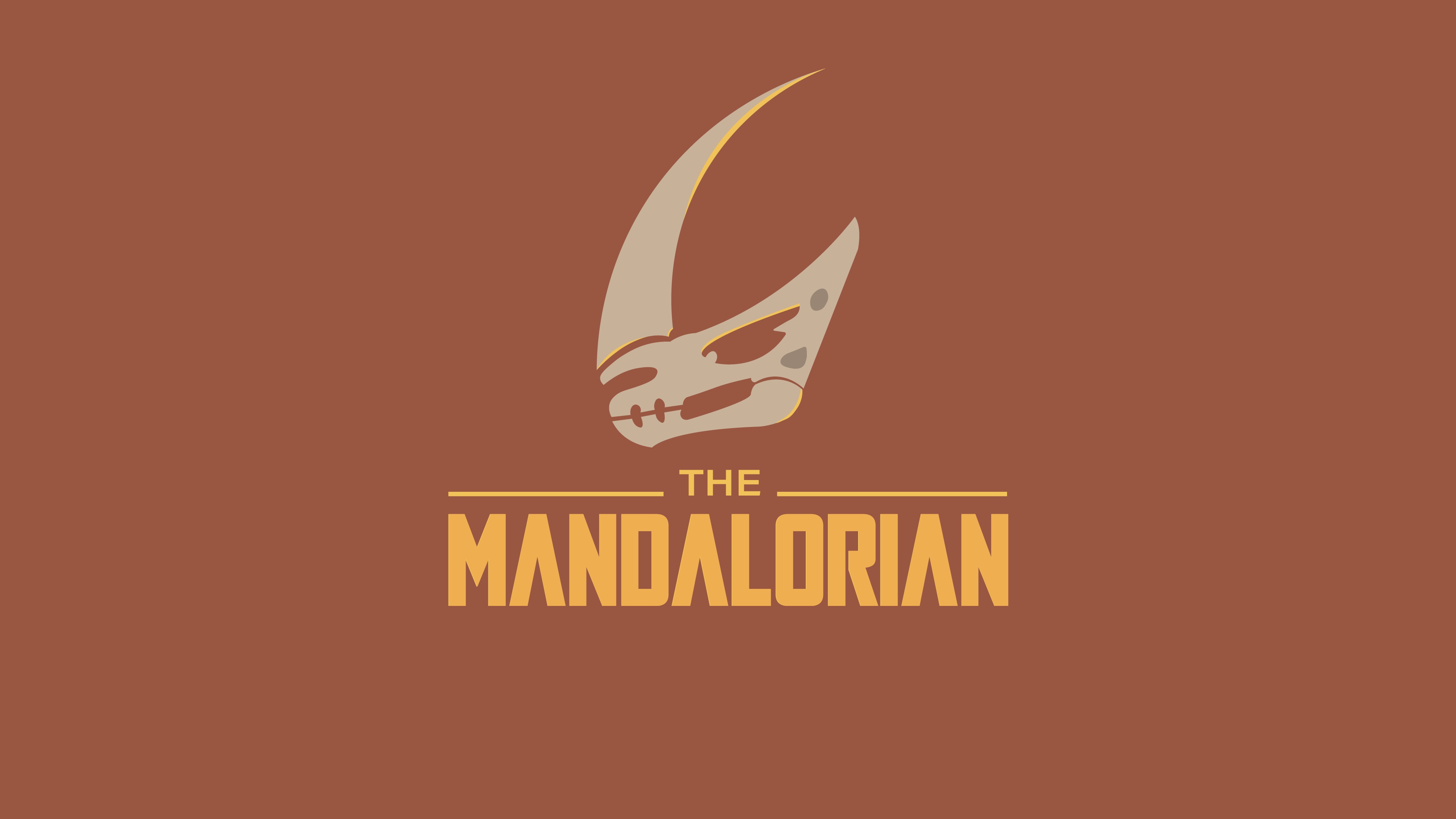 Simple Background Star Wars The Mandalorian Mudhorn Signet 3840x2160