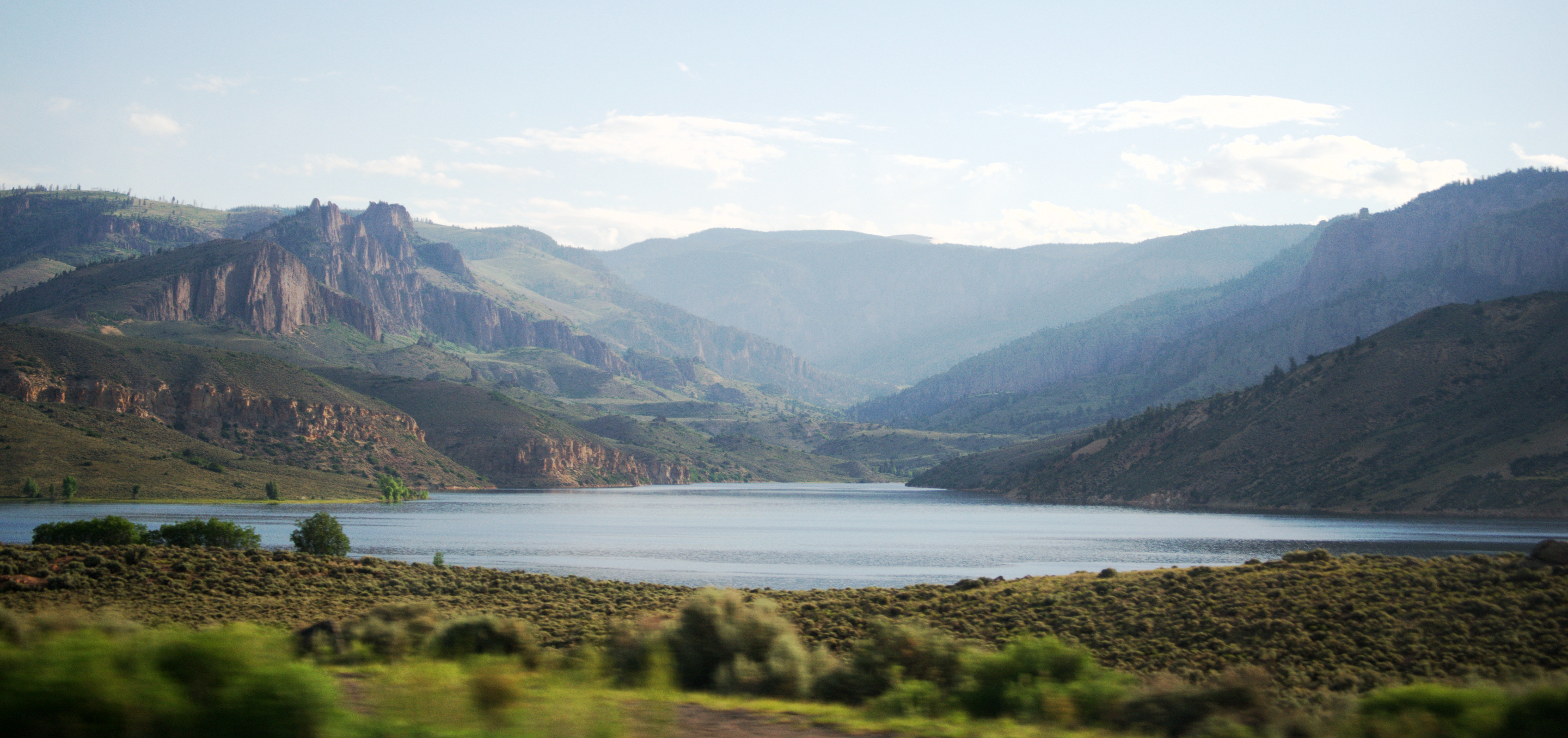 Landscape Lake Hills Reservoir Colorado 6016x2834