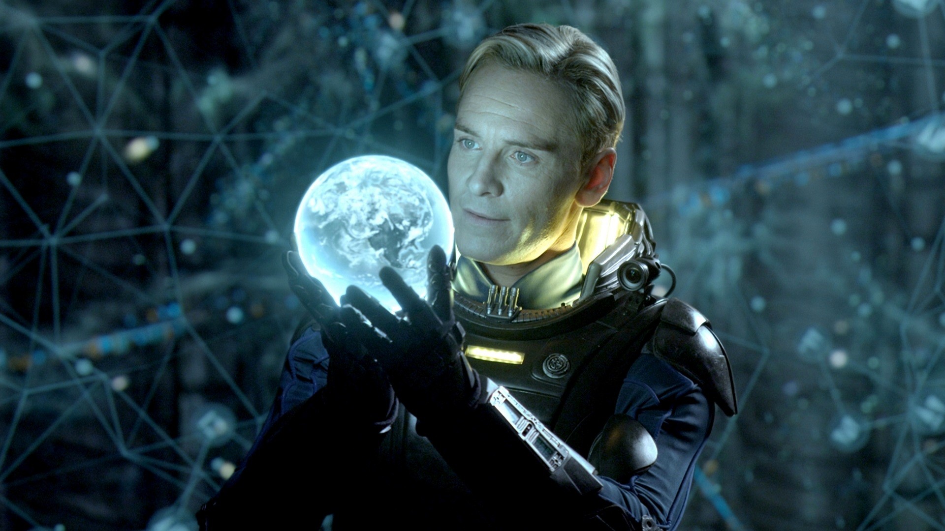 Prometheus Michael Fassbender Movies Science Fiction 1920x1080