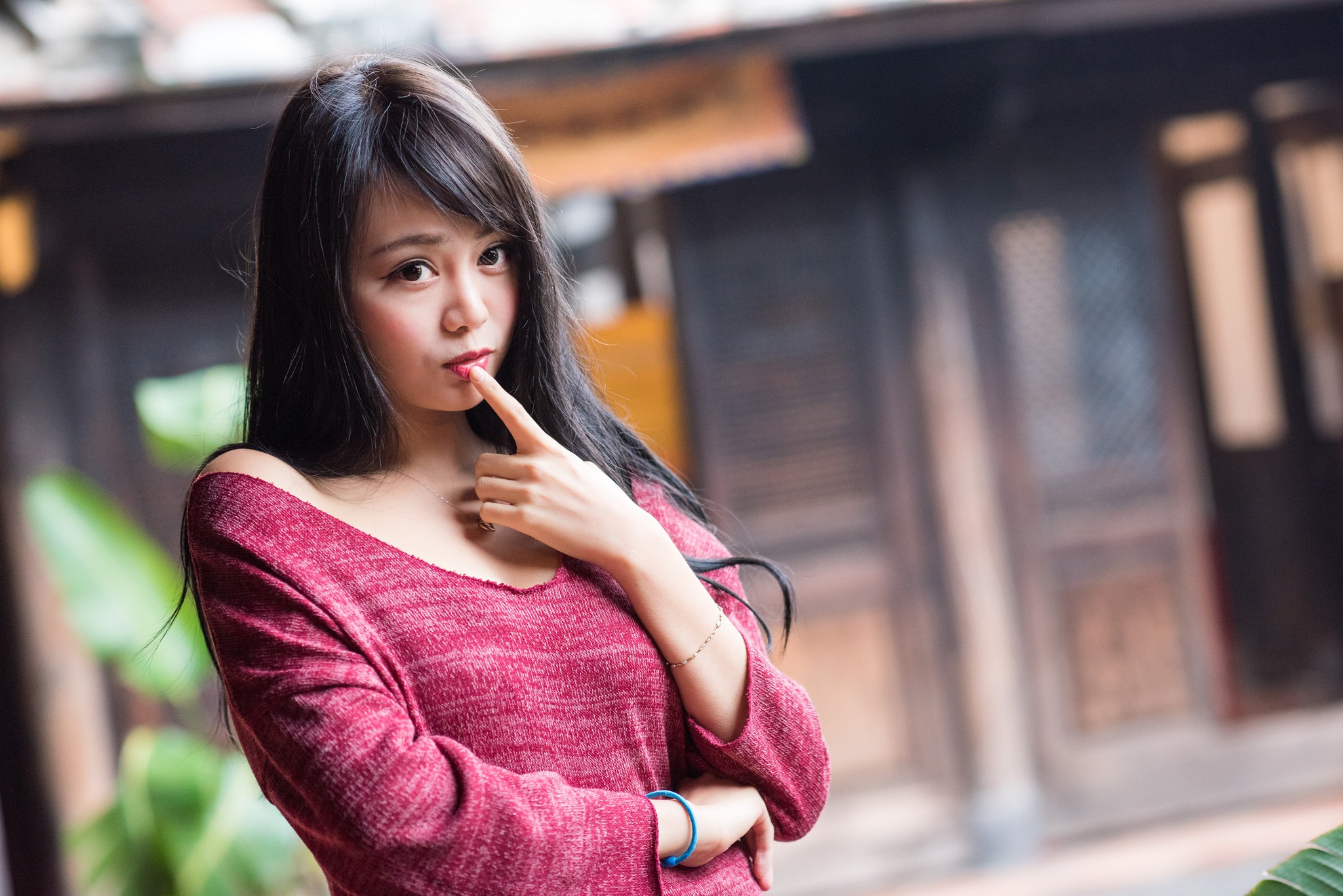 Asian Women Model Sun Hui Tong 2048x1367