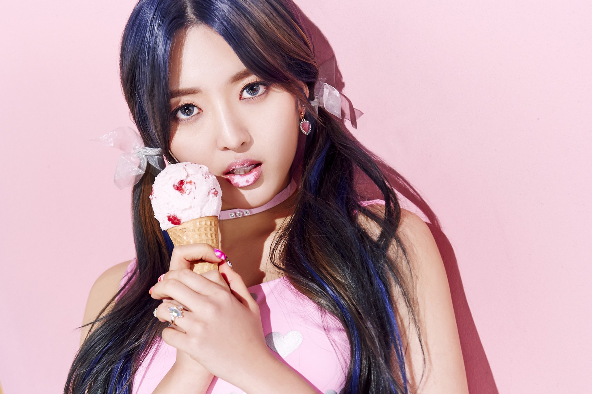 Asian Ice Cream Pink Chanmi AOA 1920x1280