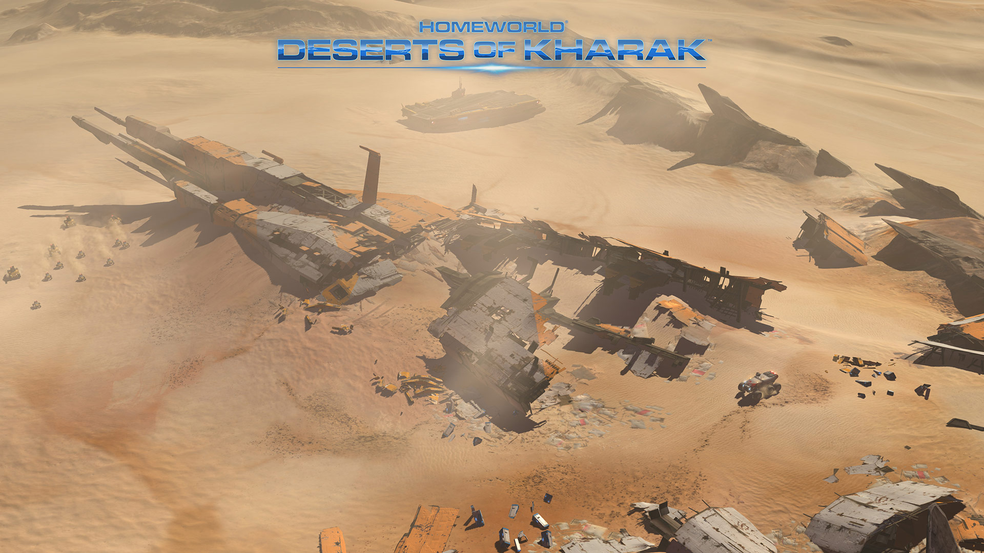 Homeworld Deserts Of Kharak Sci Fi 1920x1080