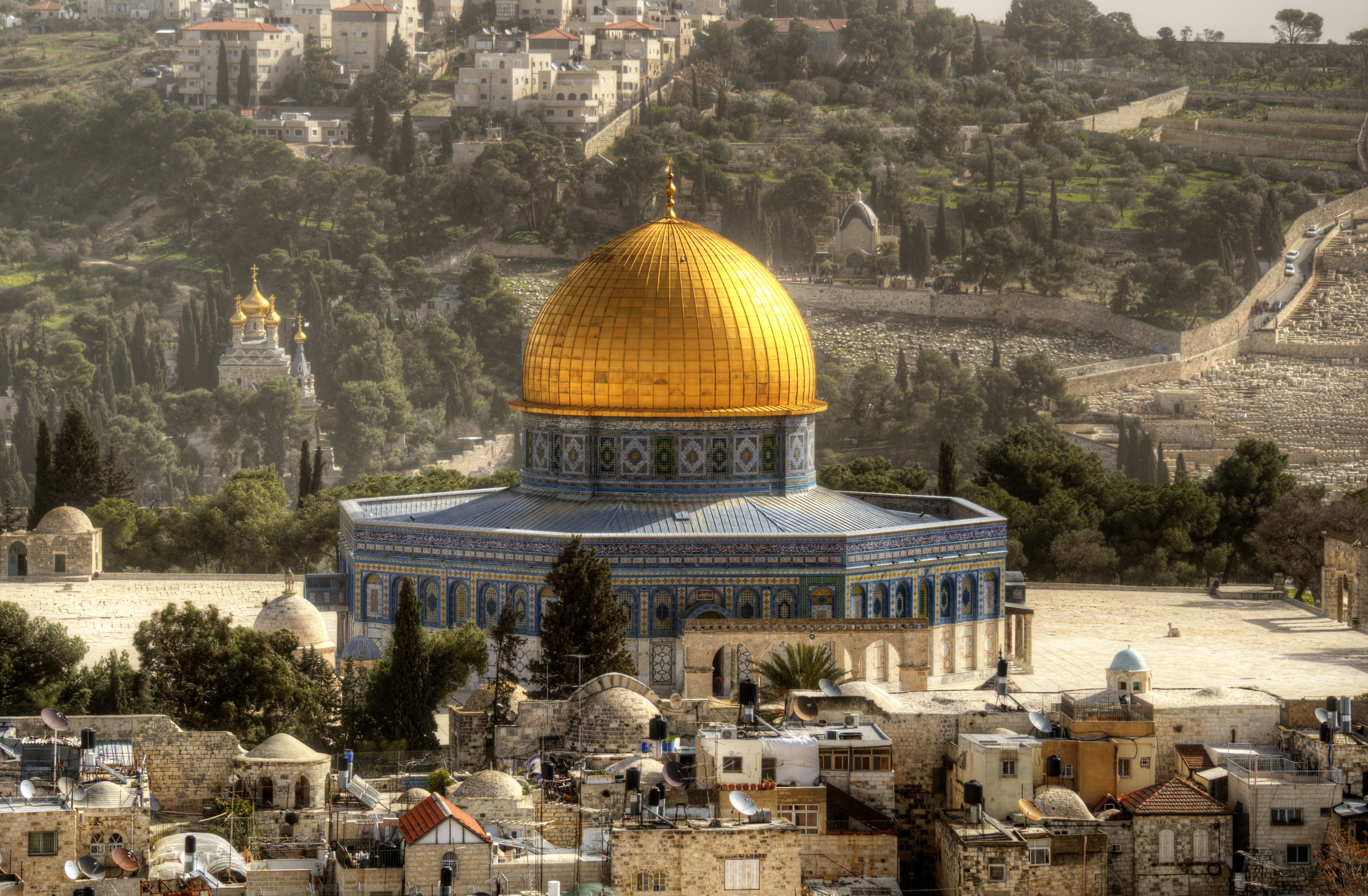 Dome Of The Rock Shrine Israel Dome 4807x3150