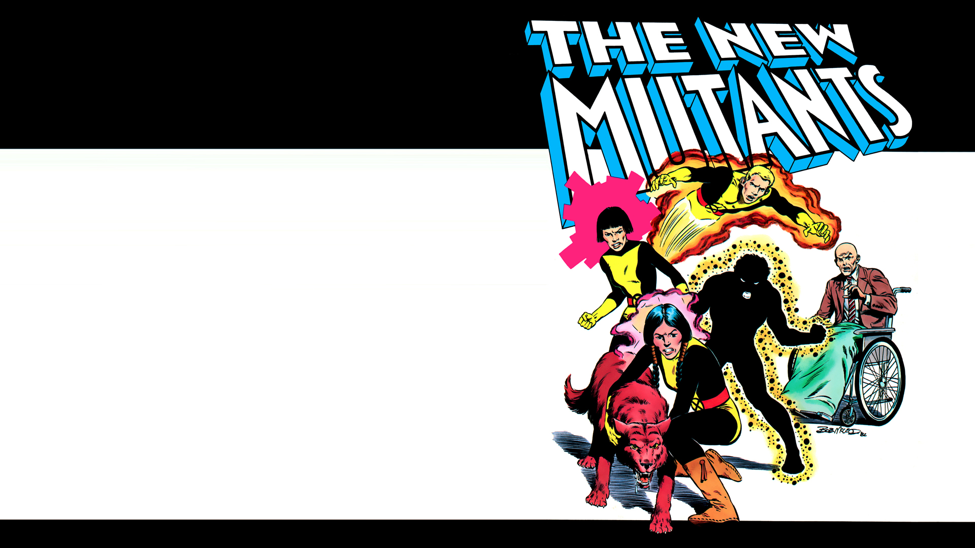 Comics The New Mutants 1920x1080