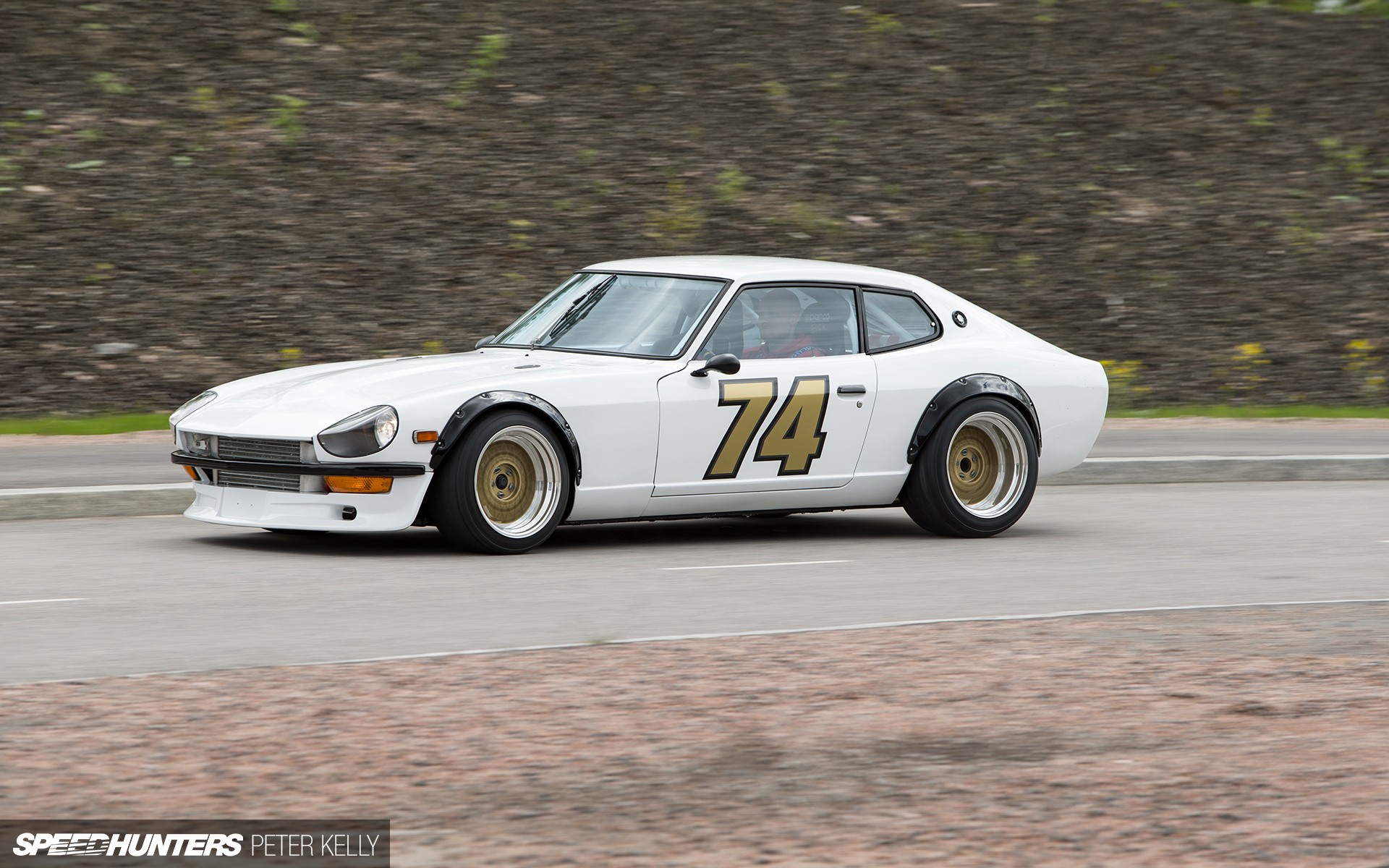 Car Vehicle Tuning Speedhunters Road White Cars Datsun 240Z Nissan S30 Bolt On Fender Flares 1920x1200