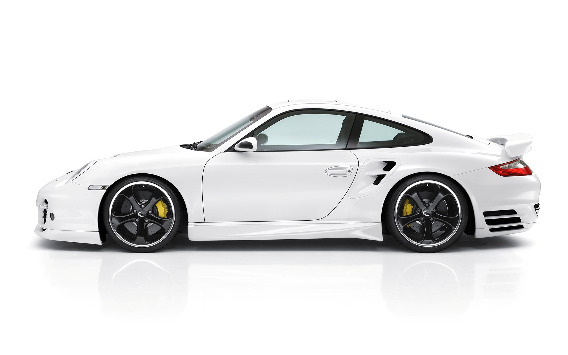 TechArt Porsche Porsche 911 Turbo White Cars Car Vehicle 1920x1200